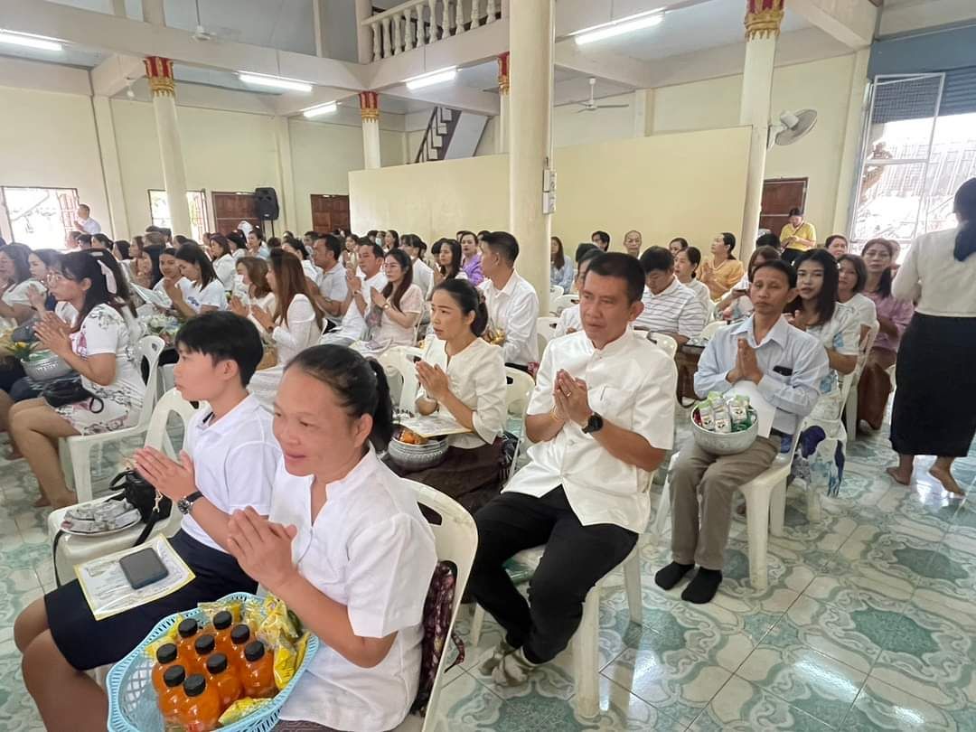 พช.มหาสาคาม เข้าร่วมกิจกรรมเนื่องในวันวิสาขบูชา