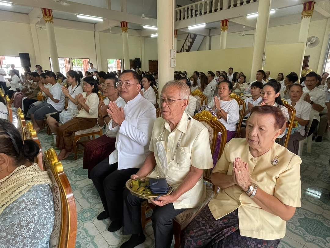 พช.มหาสาคาม เข้าร่วมกิจกรรมเนื่องในวันวิสาขบูชา
