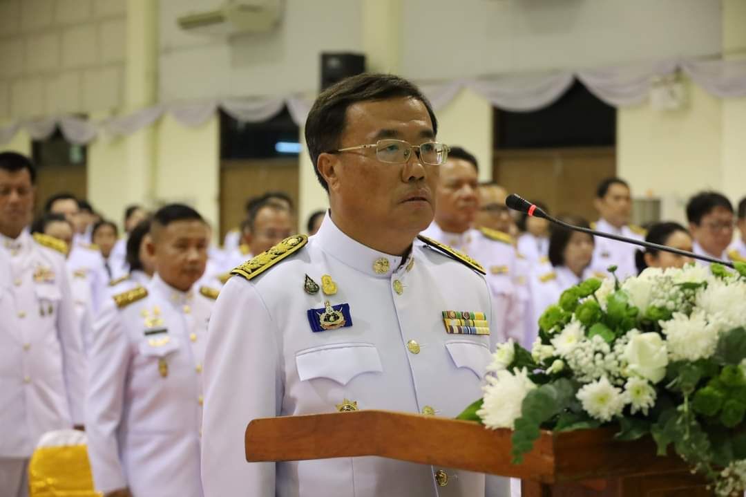 พช.มหาสารคาม ร่วมพิธีวางพวงมาลา วันที่ระลึก “พระบาทสมเด็จพระปกเกล้าเจ้าอยู่หัว”