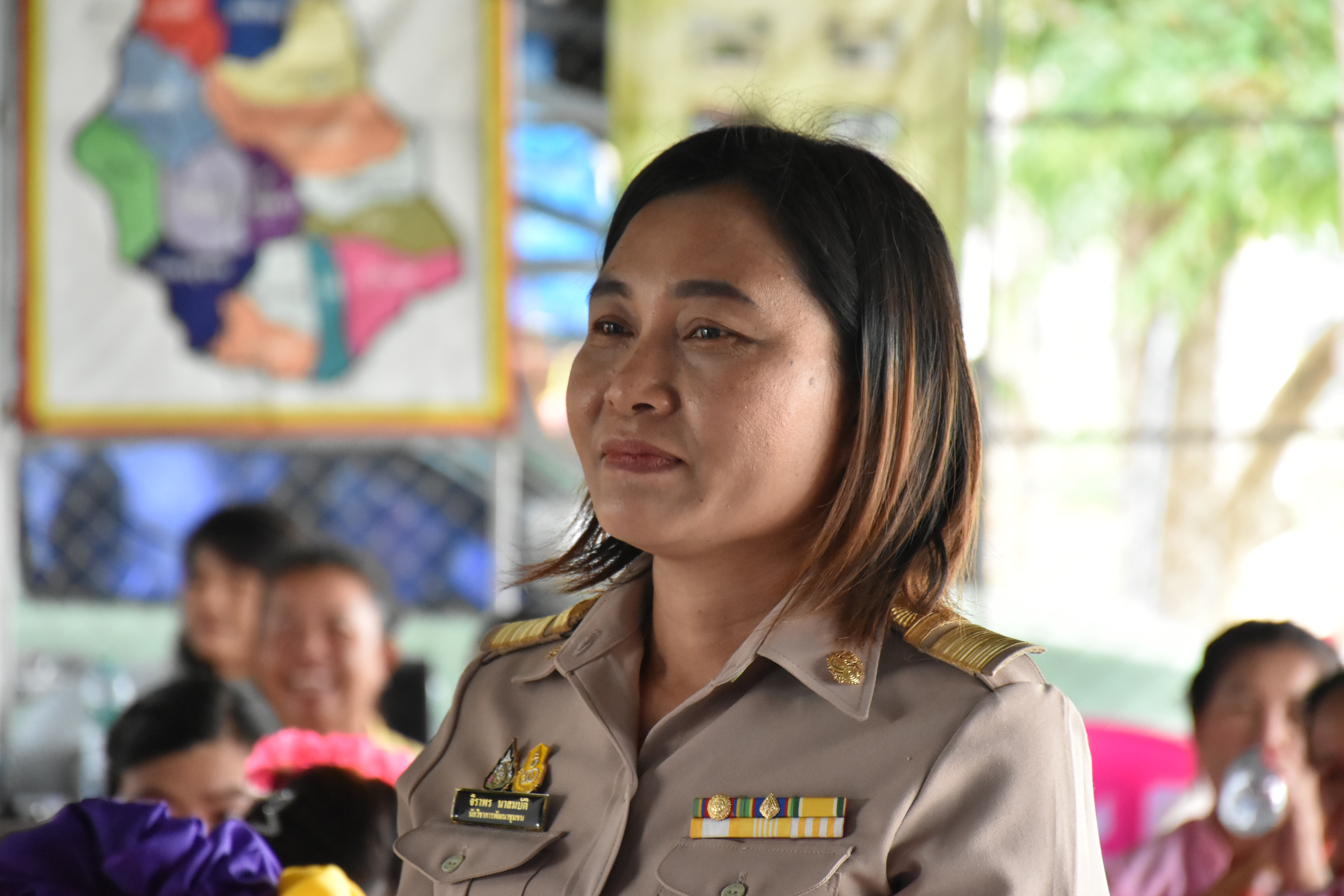 ผู้ตรวจราชการกรม กรมการพัฒนาชุมชน (นางนวลจันทร์ ศรีมงคล) เป็นประธานคัดเลือกข้าราชการ ลูกจ้างประจำ และพนักงานราชการดีเด่น ปี 2567 ประเภท พัฒนากรขวัญใจ ระดับเขตตรวจราชการ จังหวัดมหาสารคาม
