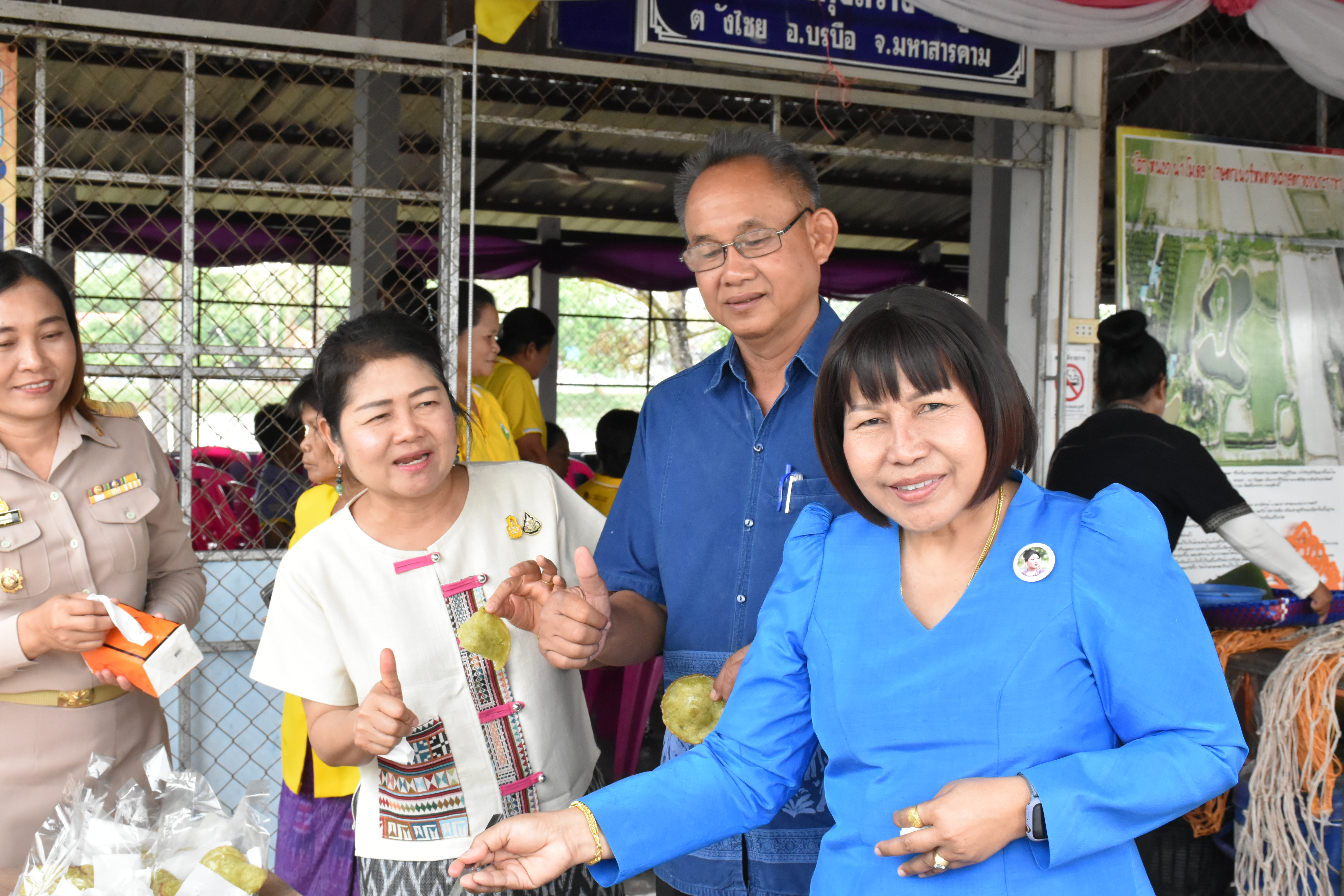 ผู้ตรวจราชการกรม กรมการพัฒนาชุมชน (นางนวลจันทร์ ศรีมงคล) เป็นประธานคัดเลือกข้าราชการ ลูกจ้างประจำ และพนักงานราชการดีเด่น ปี 2567 ประเภท พัฒนากรขวัญใจ ระดับเขตตรวจราชการ จังหวัดมหาสารคาม