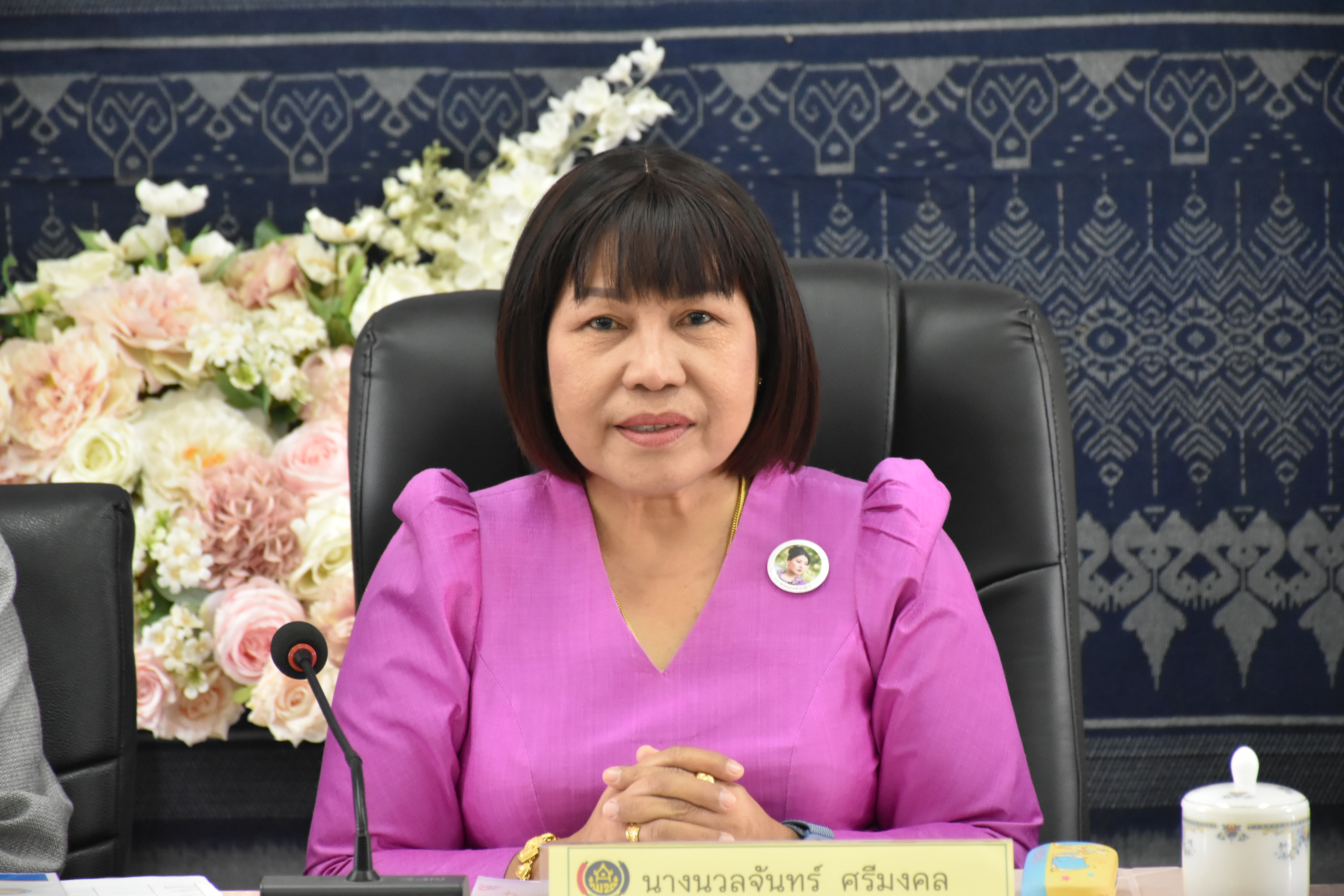 ผู้ตรวจราชการกรม กรมการพัฒนาชุมชน (นางนวลจันทร์ ศรีมงคล) เป็นประธานคัดเลือกข้าราชการ ลูกจ้างประจำ และพนักงานราชการดีเด่น ปี 2567 ประเภท พัฒนากรขวัญใจ ระดับเขตตรวจราชการ จังหวัดมหาสารคาม