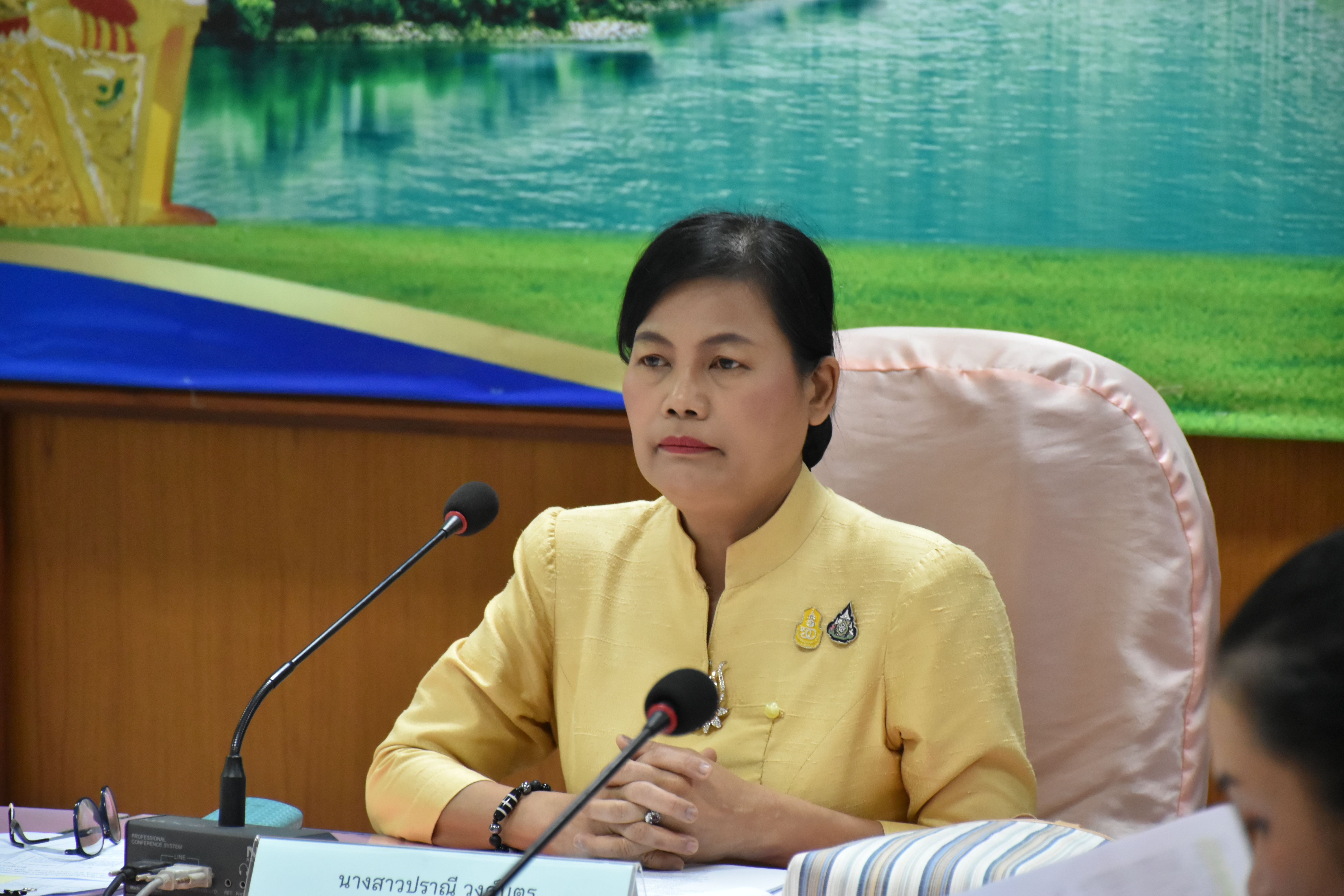 พช.มหาสารคาม ร่วมประชุมคณะอนุกรรมการสนับสนุนและติดตามการดำเนินงานกองทุนหมู่บ้านจังหวัดมหาสารคาม และคณะกรรมการเครือข่ายกองทุนหมู่บ้านและชุมชนเมือง จังหวัดมหาสารคาม ครั้งที่ 1/2567