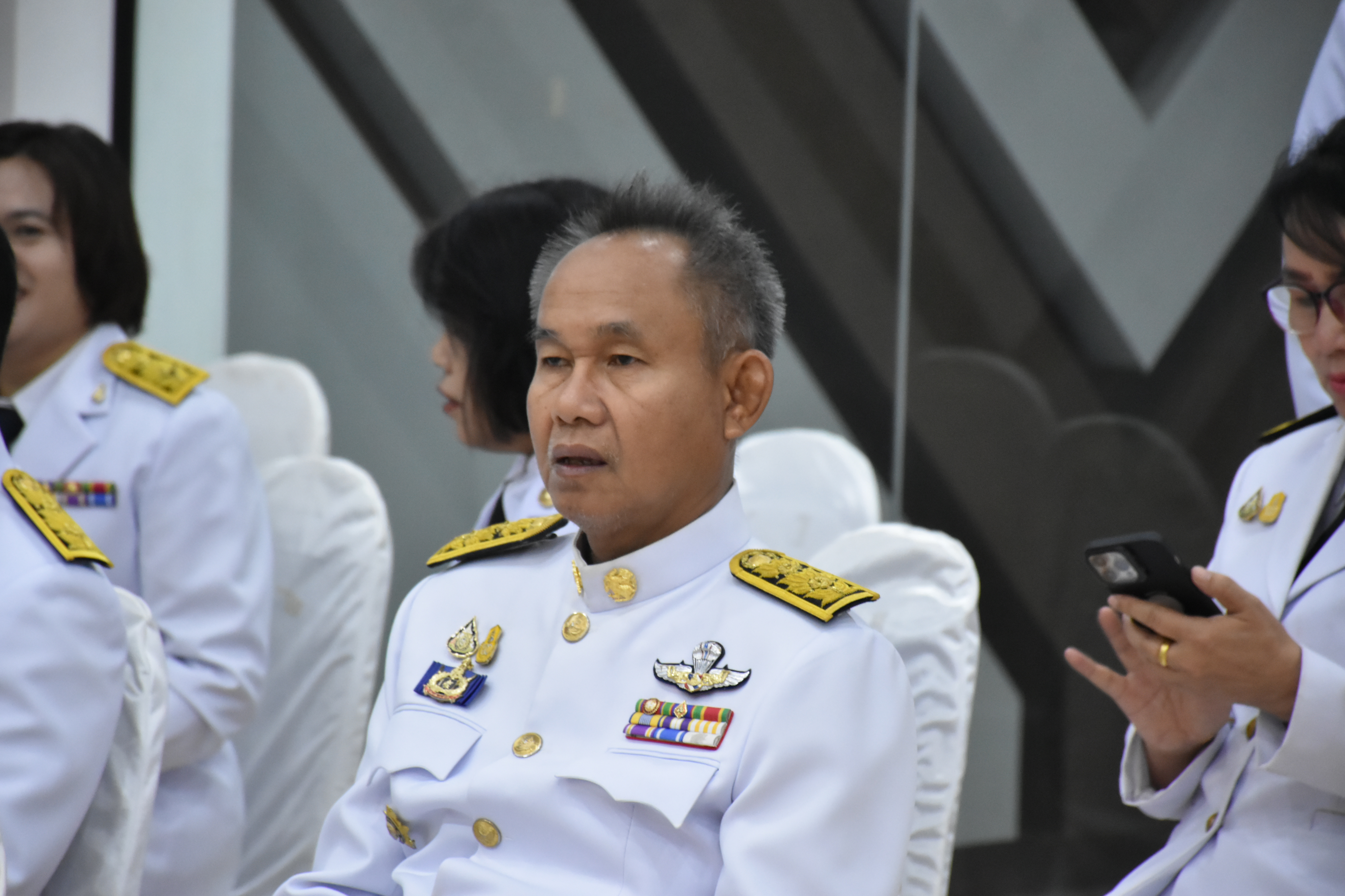 พช.มหาสารคาม ร่วมพิธีรับพระราชทานแผ่นธรรมนาวา “วัง”