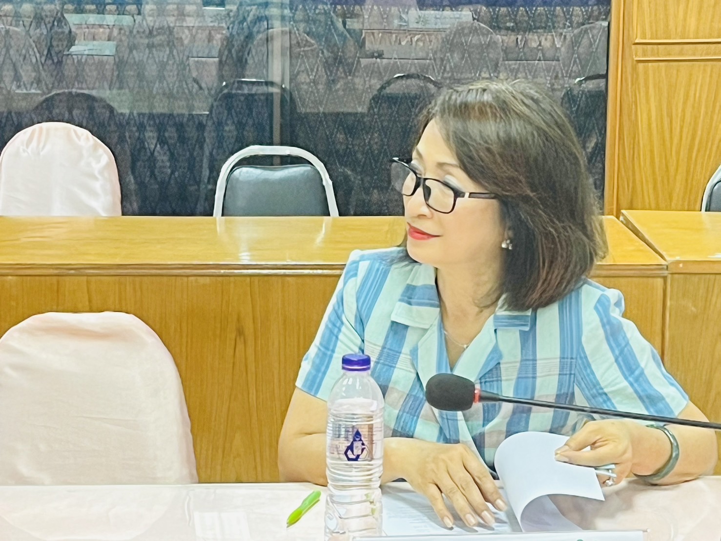 พช.มหาสารคาม ร่วมประชุมเตรียมความพร้อมการประกวดสุดยอดผ้าจังหวัดมหาสารคาม ประจำปี 2567