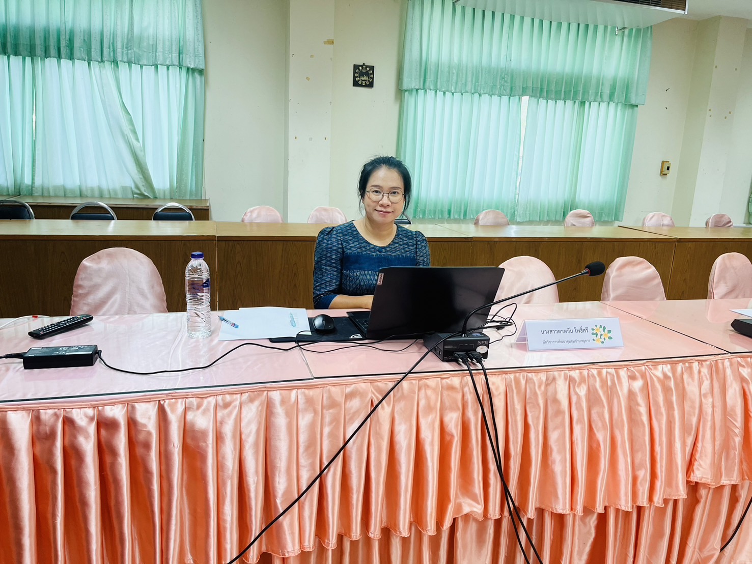 พช.มหาสารคาม ร่วมประชุมเตรียมความพร้อมการประกวดสุดยอดผ้าจังหวัดมหาสารคาม ประจำปี 2567