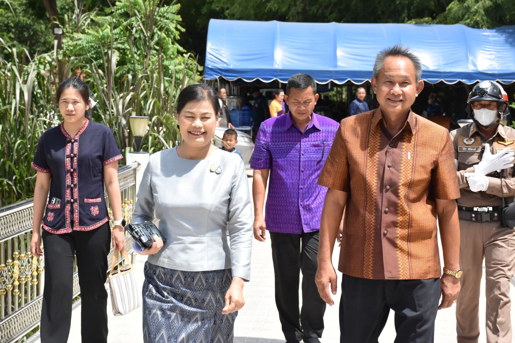 พช. มหาสารคาม จัดพิธีมอบวัสดุอุปกรณ์สนับสนุนการประกอบอาชีพของครัวเรือนยากจน ระหว่าง กรมการพัฒนาชุมชน กระทรวงมหาดไทย กับมูลนิธิป่อเต็กตึ๊ง