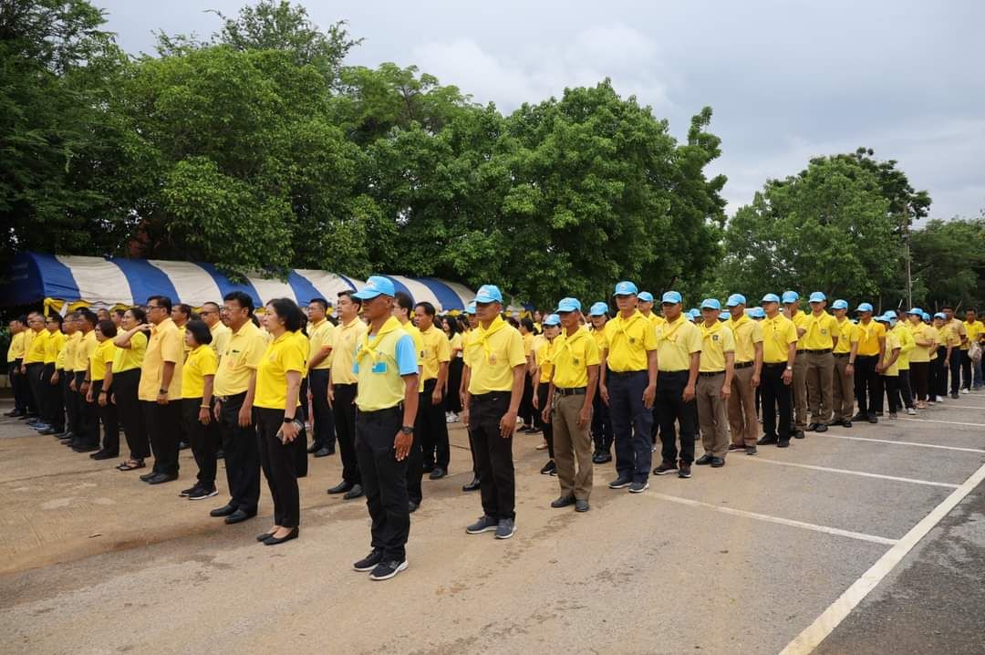พช.มหาสารคาม ร่วมกิจกรรม Kick OFF โครงการปลูกต้นไม้เฉลิมพระเกียรติพระบาทสมเด็จพระเจ้าอยู่หัว เนื่องในโอกาสพระราชพิธีมหามงคลเฉลิมพระชนมพรรษา 6 รอบ 28 กรกฎาคม 2567