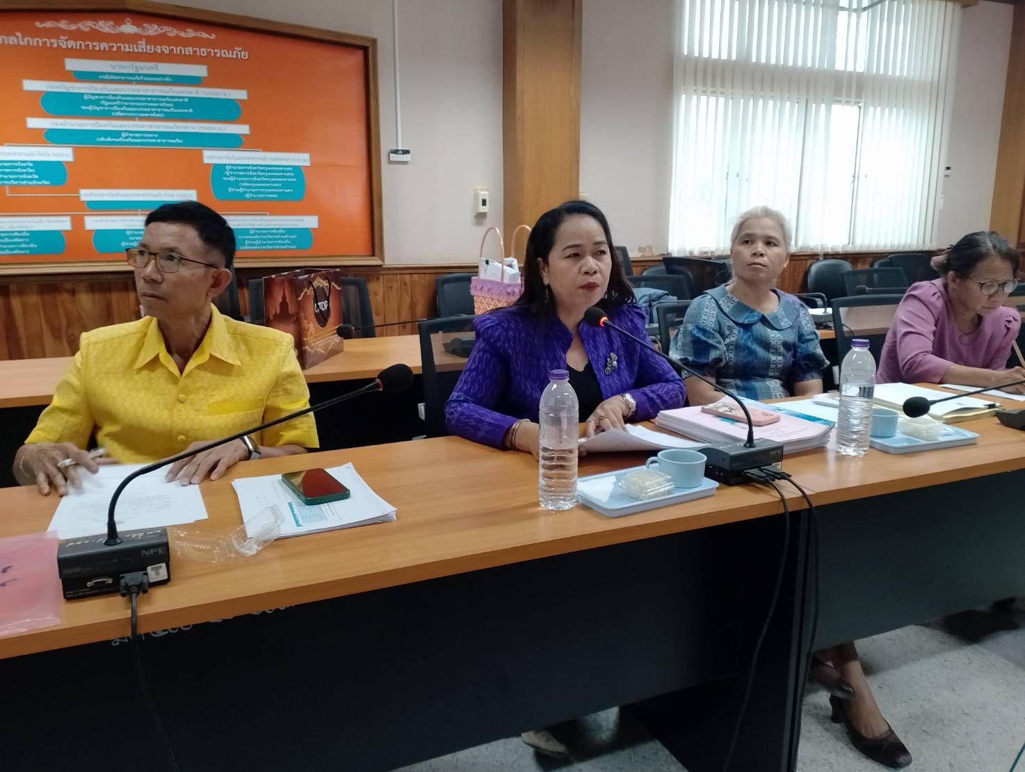 พช.มหาสารคาม จัดประชุมคณะกรรมการตรวจประเมินเพื่อรับรองมาตรฐานการพัฒนาชุมชน (มชช) จังหวัดมหาสารคาม ประจำปี 2567 ครั้งที่ 1/2567