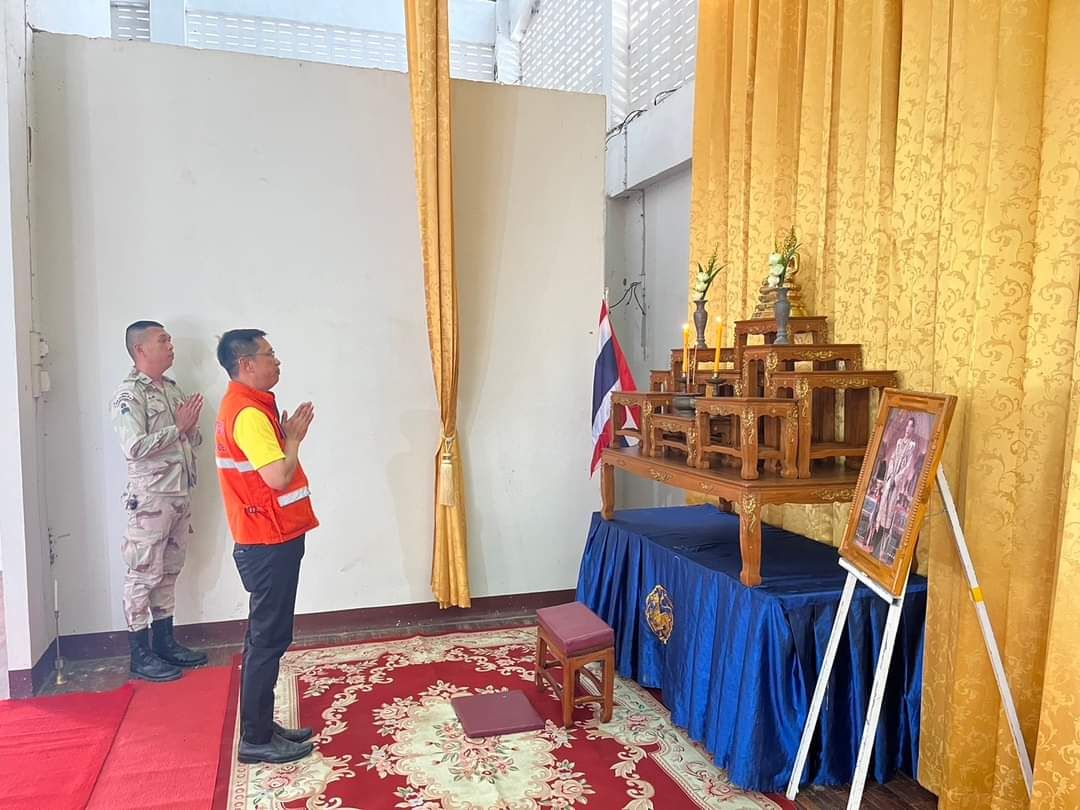 พช.มหาสารคาม ร่วมพิธีเจริญพระพุทธมนต์เฉลิมพระเกียรติ