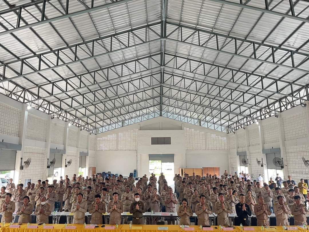 พช.มหาสารคาม ร่วมประชุมมอบนโยบายและแนวทางการปฏิบัติราชการ ของผู้ว่าราชการจังหวัดมหาสารคาม