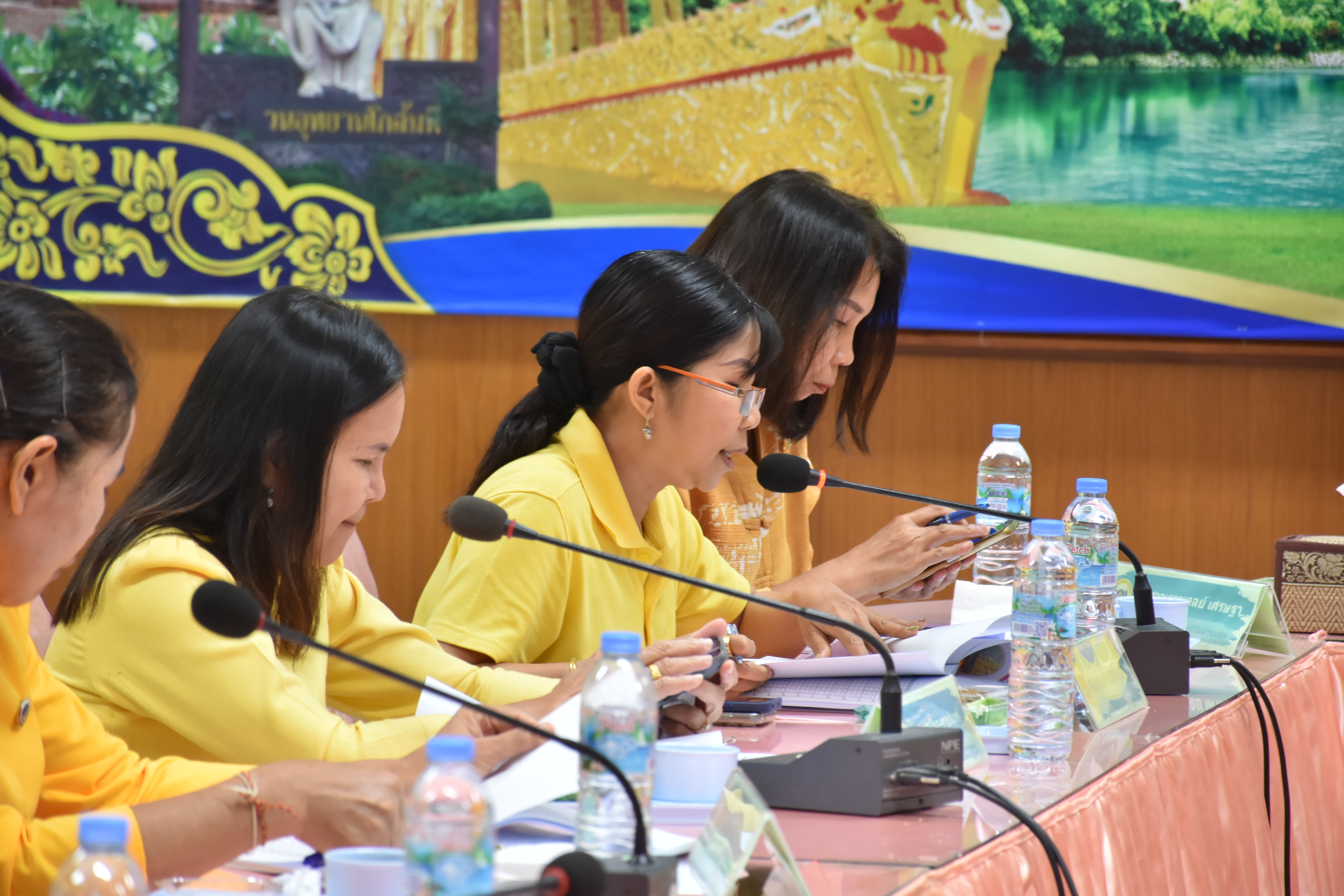 พช.มหาสารคาม ประชุมประจำเดือนสำนักงานพัฒนาชุมชนจังหวัดมหาสารคาม ครั้งที่ 6/2567 ประจำเดือน กรกฎาคม 2567