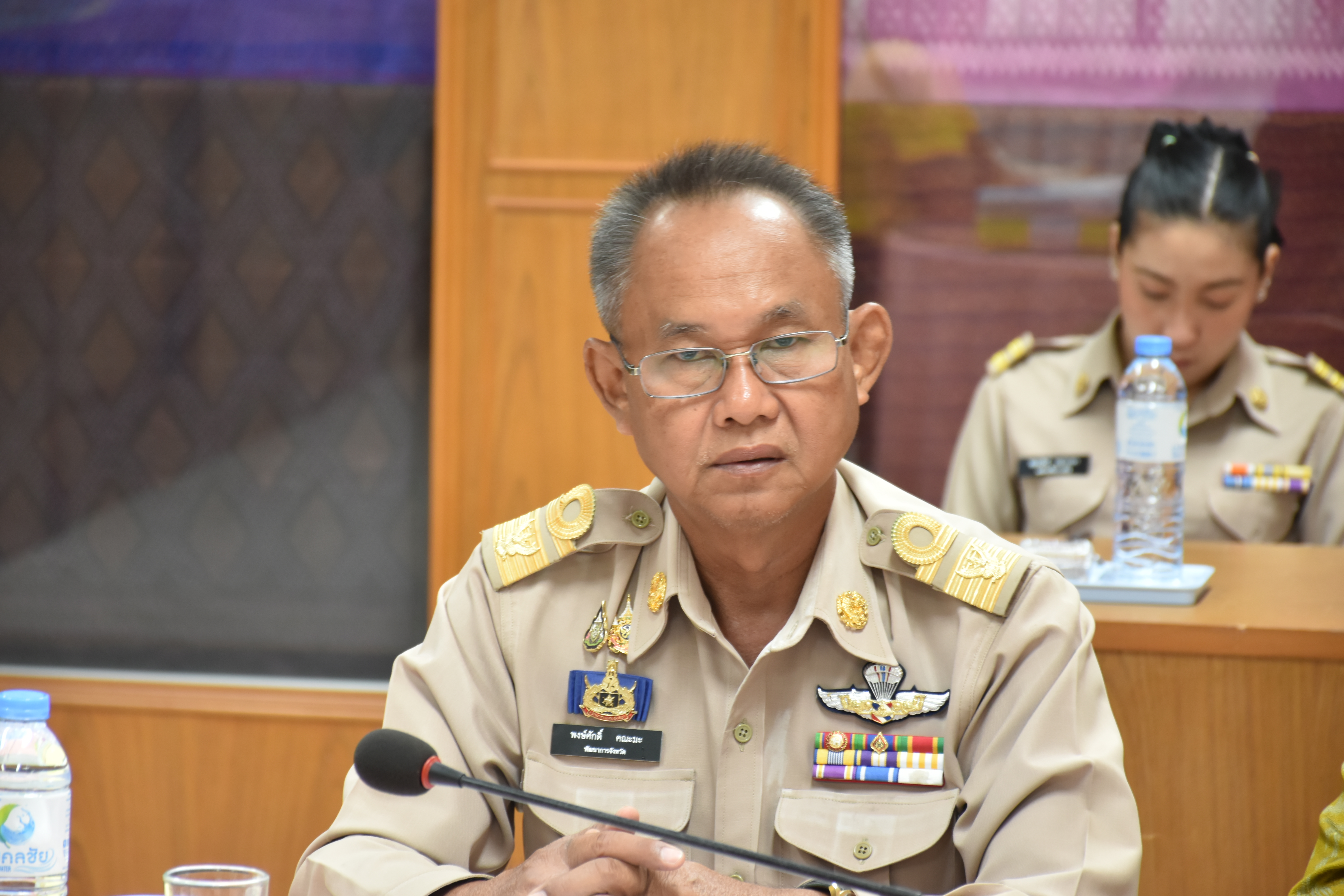 พช.มหาสารคาม ดำเนินการประชุมคณะกรรมการตรวจประเมิน เพื่อรับรองมาตรฐานการพัฒนาชุมชนจังหวัด