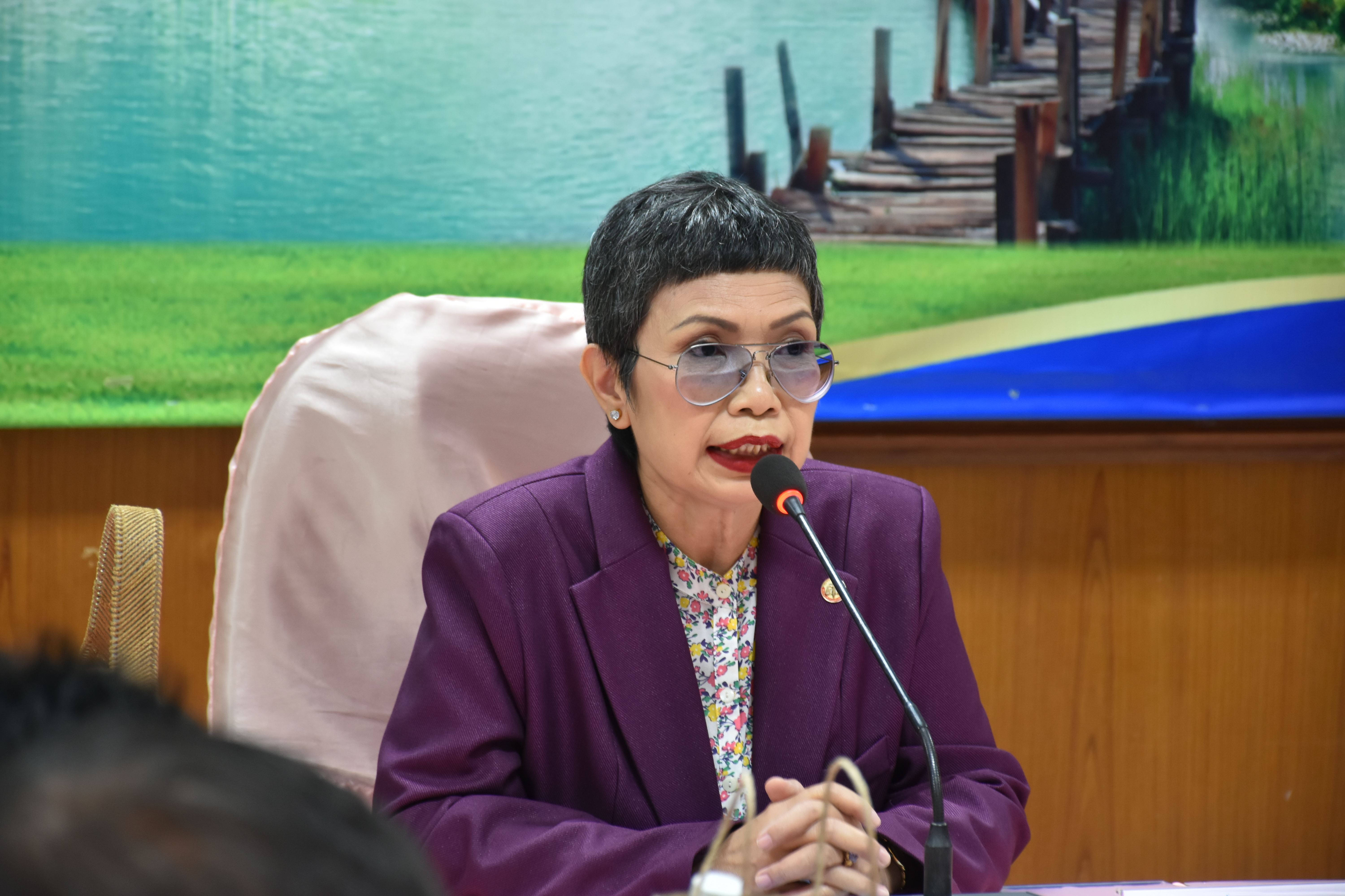 พช.มหาสารคาม จัดประชุมเชิงปฏิบัติการเสริมสร้างธรรมาภิบาล โครงการแก้ไขปัญหาความยากจน (กข.คจ.) ระดับจังหวัด