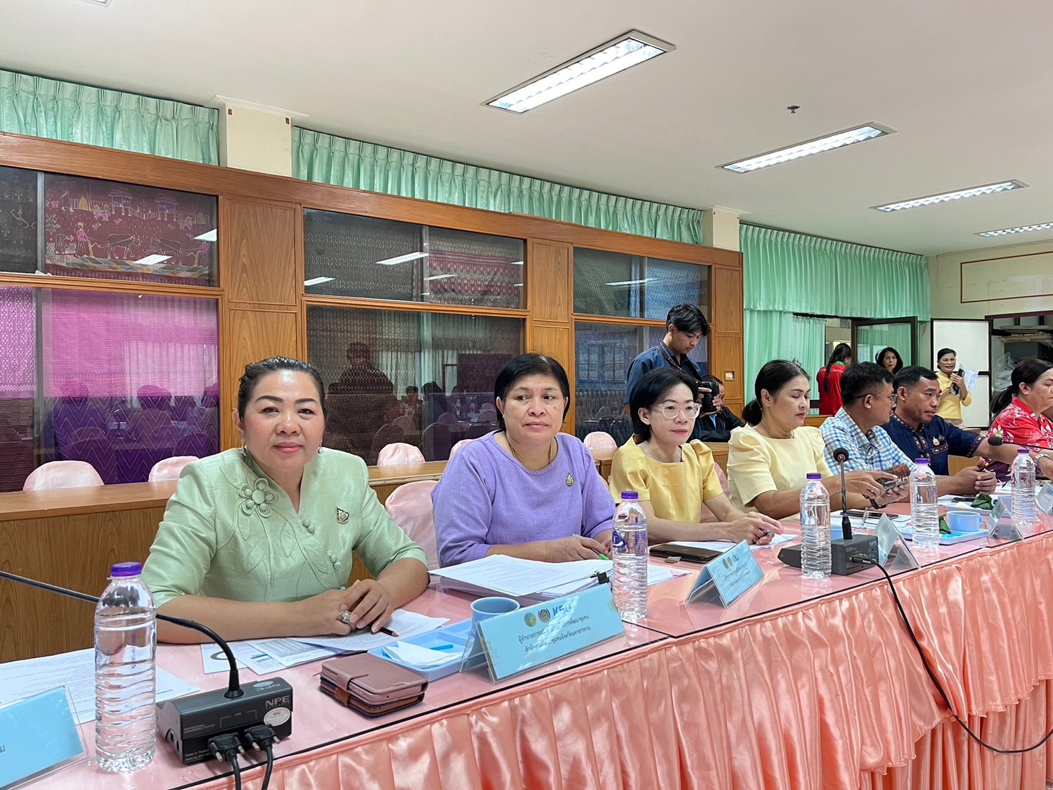 พช.มหาสารคาม จัดประชุมคณะกรรมการเครือข่ายองค์ความรู้ (Knowledge – Based OTOP : KBO) จังหวัดมหาสารคาม ครั้งที่ 1/2567
