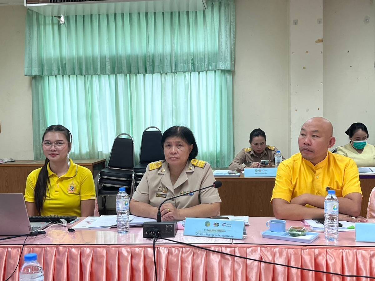 พช.มหาสารคาม จัดประชุมเชิงปฏิบัติการพัฒนาเศรษฐกิจฐานรากระดับจังหวัด