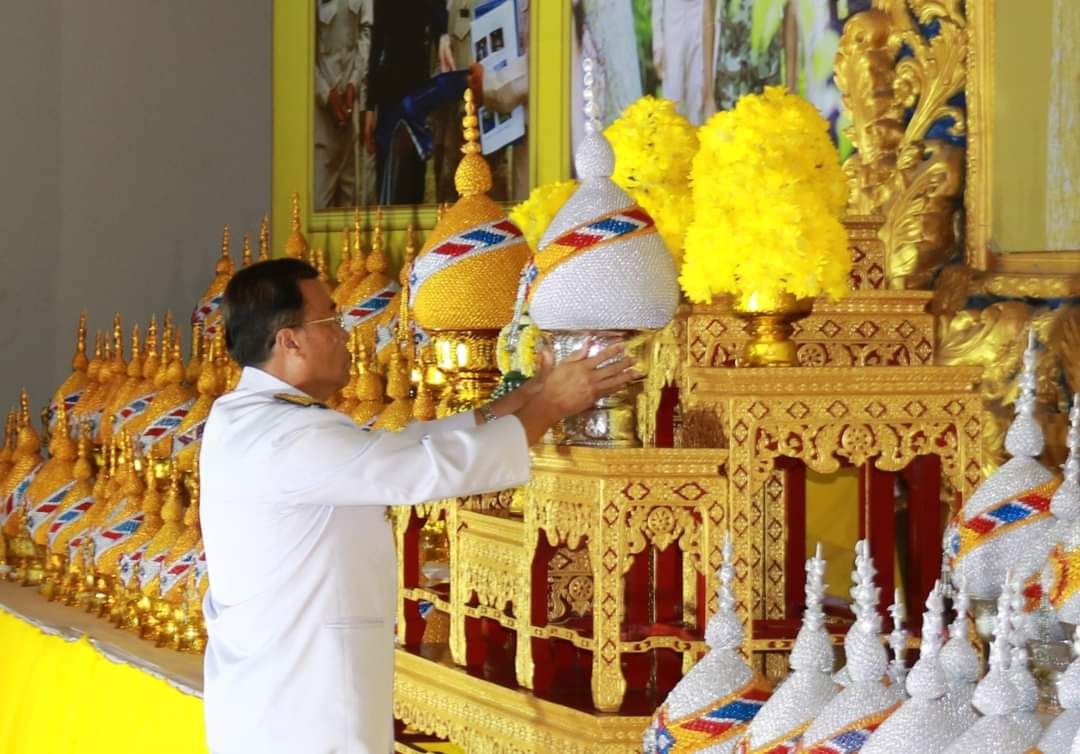พช.มหาสารคาม ร่วมงานสโมสรสันนิบาตเฉลิมพระเกียรติพระบาทสมเด็จพระเจ้าอยู่หัว เนื่องในโอกาสพระราชพิธีมหามงคลเฉลิมพระชนมพรรษา 6 รอบ 28 กรกฎาคม 2567