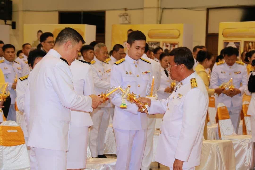 พช.มหาสารคาม ร่วมงานสโมสรสันนิบาตเฉลิมพระเกียรติพระบาทสมเด็จพระเจ้าอยู่หัว เนื่องในโอกาสพระราชพิธีมหามงคลเฉลิมพระชนมพรรษา 6 รอบ 28 กรกฎาคม 2567
