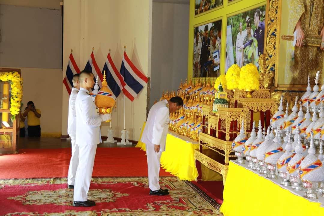 พช.มหาสารคาม ร่วมงานสโมสรสันนิบาตเฉลิมพระเกียรติพระบาทสมเด็จพระเจ้าอยู่หัว เนื่องในโอกาสพระราชพิธีมหามงคลเฉลิมพระชนมพรรษา 6 รอบ 28 กรกฎาคม 2567