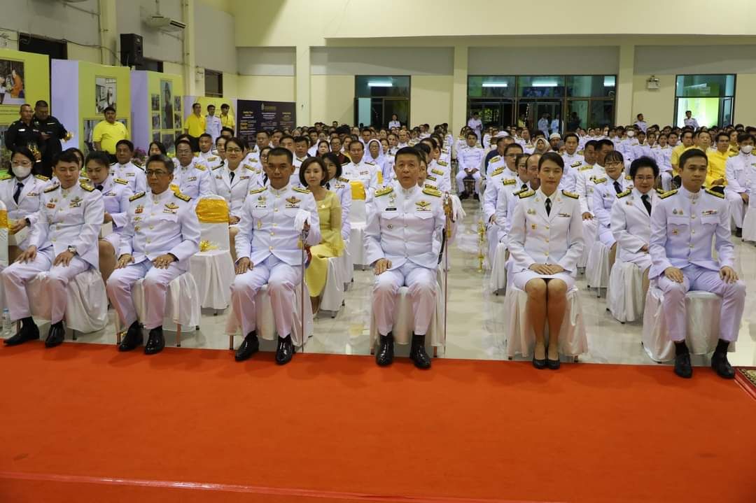 พช.มหาสารคาม ร่วมงานสโมสรสันนิบาตเฉลิมพระเกียรติพระบาทสมเด็จพระเจ้าอยู่หัว เนื่องในโอกาสพระราชพิธีมหามงคลเฉลิมพระชนมพรรษา 6 รอบ 28 กรกฎาคม 2567