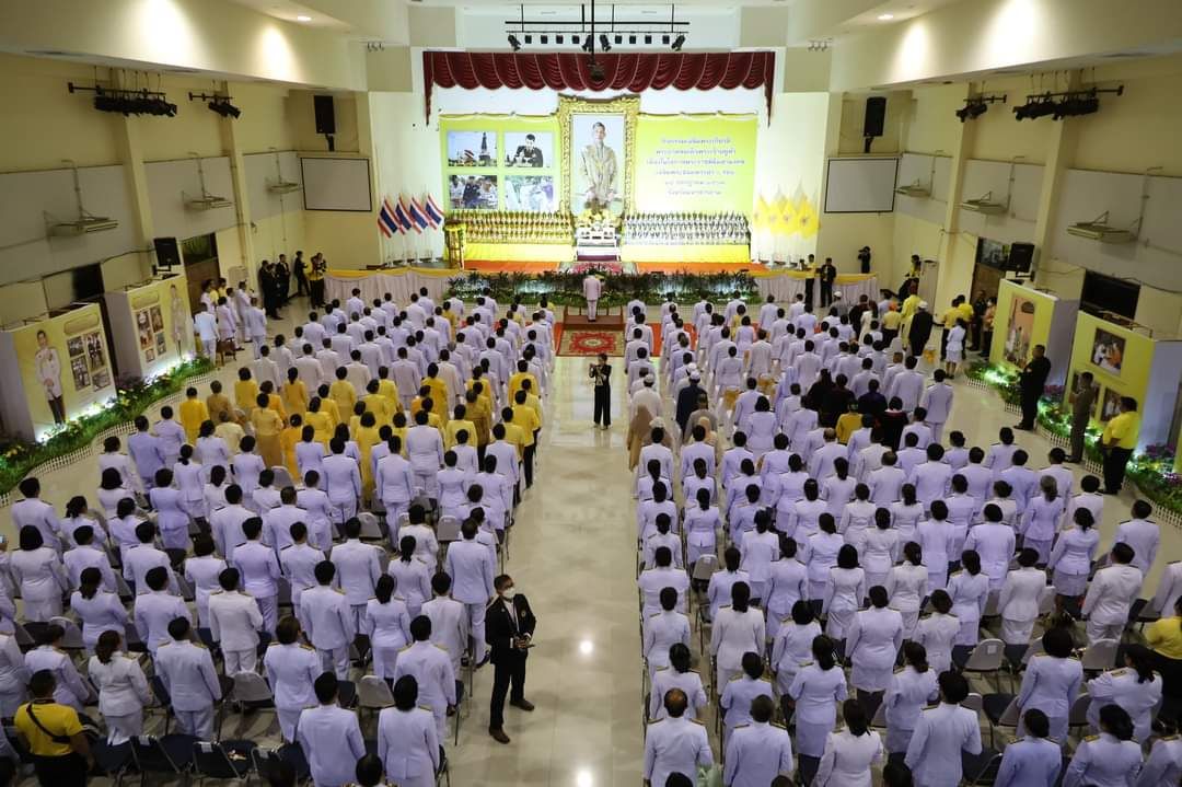 พช.มหาสารคาม ร่วมงานสโมสรสันนิบาตเฉลิมพระเกียรติพระบาทสมเด็จพระเจ้าอยู่หัว เนื่องในโอกาสพระราชพิธีมหามงคลเฉลิมพระชนมพรรษา 6 รอบ 28 กรกฎาคม 2567