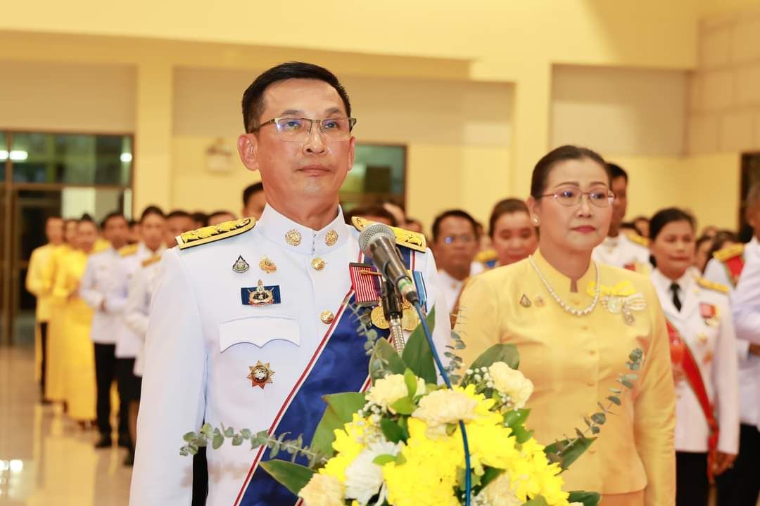 พช.มหาสารคาม ร่วมงานสโมสรสันนิบาตเฉลิมพระเกียรติพระบาทสมเด็จพระเจ้าอยู่หัว เนื่องในโอกาสพระราชพิธีมหามงคลเฉลิมพระชนมพรรษา 6 รอบ 28 กรกฎาคม 2567