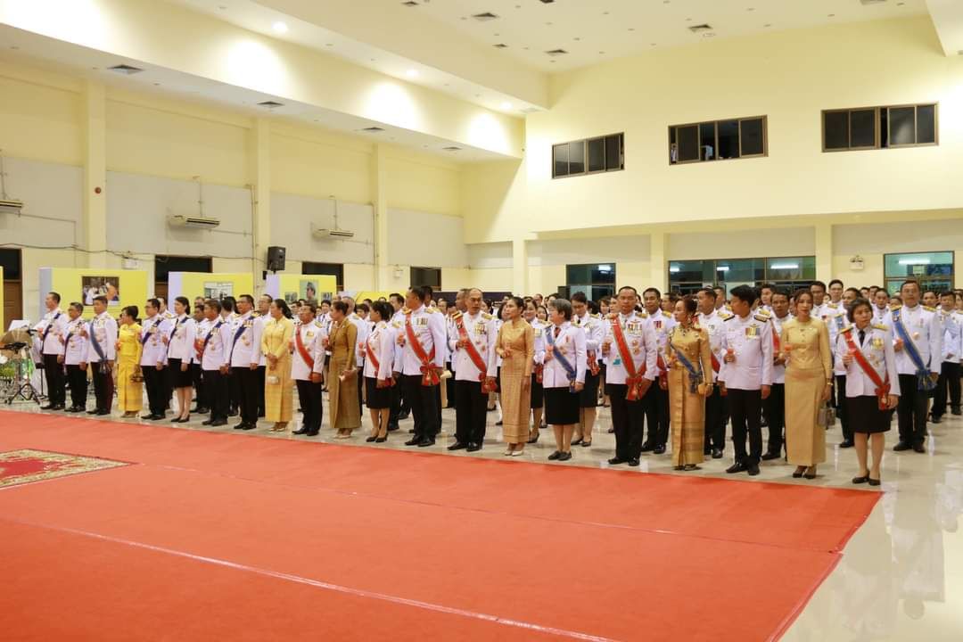 พช.มหาสารคาม ร่วมงานสโมสรสันนิบาตเฉลิมพระเกียรติพระบาทสมเด็จพระเจ้าอยู่หัว เนื่องในโอกาสพระราชพิธีมหามงคลเฉลิมพระชนมพรรษา 6 รอบ 28 กรกฎาคม 2567
