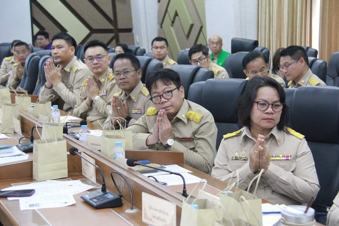 รองผู้ว่าราชการจังหวัดมหาสารคาม ประชุมกรมการจังหวัด ประจำเดือนกรกฎาคม 2567