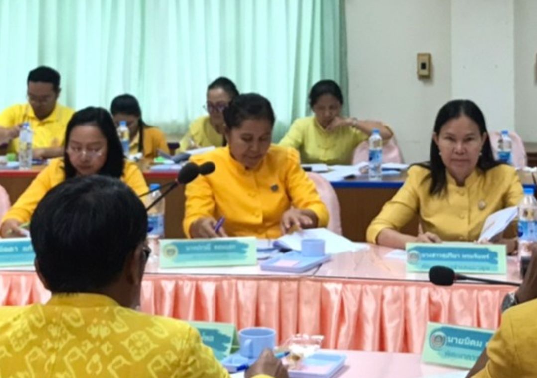 พช.มหาสารคาม ประชุมประจำเดือนสำนักงานพัฒนาชุมชนจังหวัดมหาสารคาม ครั้งที่ 7/2567
