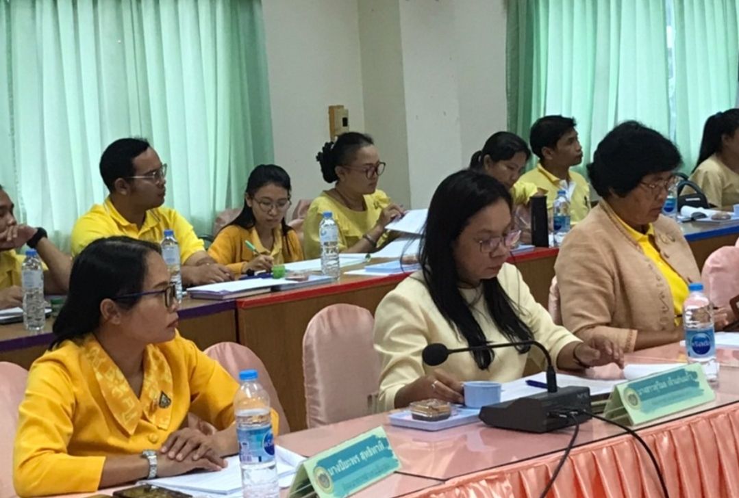 พช.มหาสารคาม ประชุมประจำเดือนสำนักงานพัฒนาชุมชนจังหวัดมหาสารคาม ครั้งที่ 7/2567