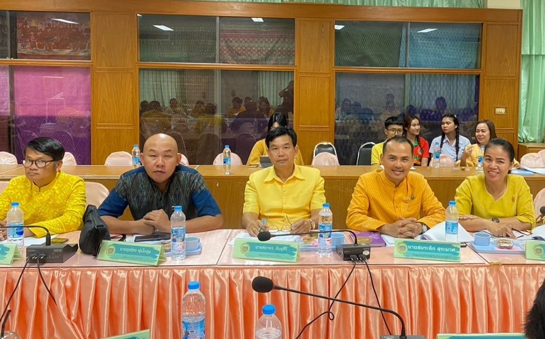 พช.มหาสารคาม ประชุมประจำเดือนสำนักงานพัฒนาชุมชนจังหวัดมหาสารคาม ครั้งที่ 7/2567
