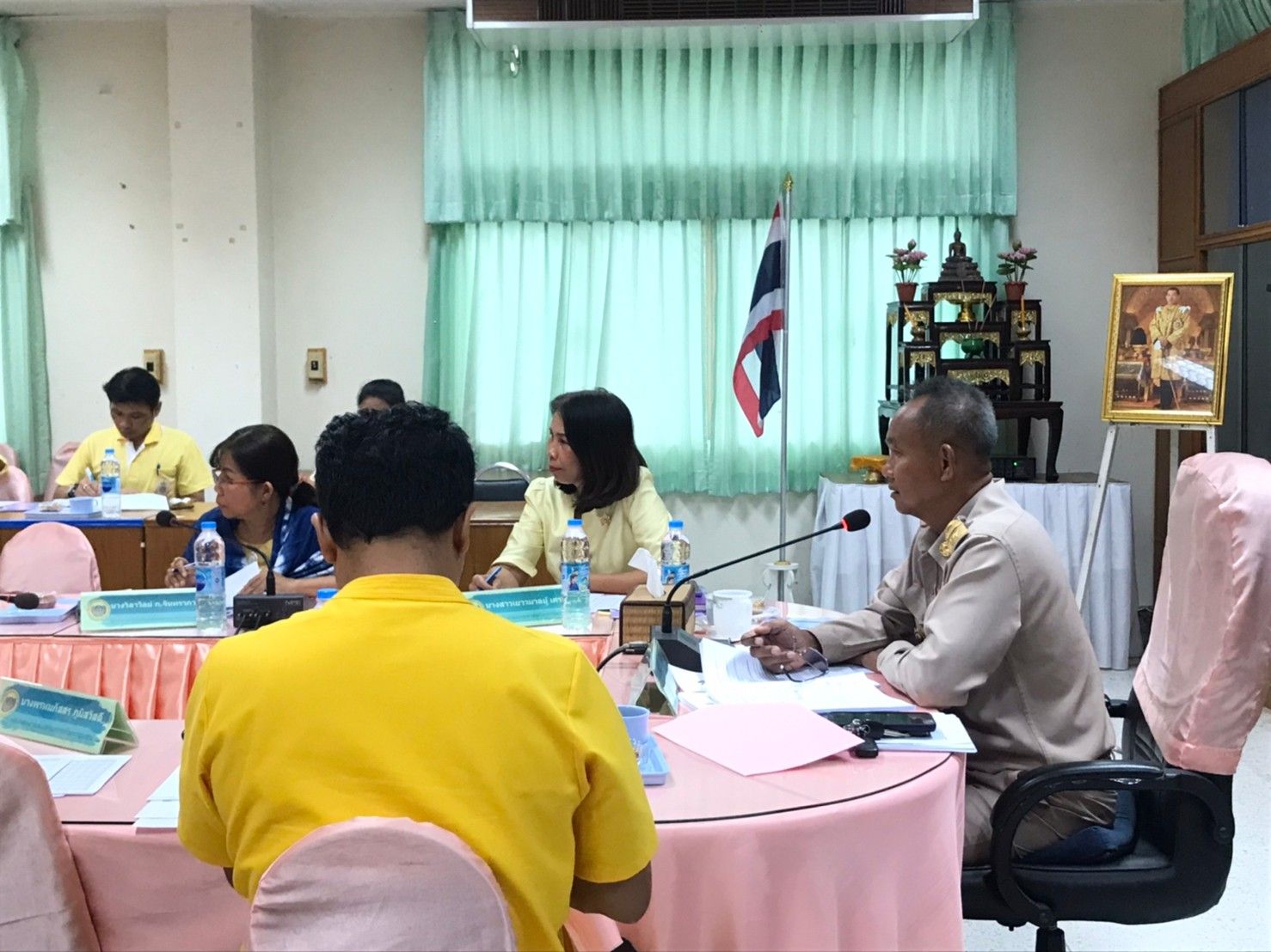 พช.มหาสารคาม ประชุมประจำเดือนสำนักงานพัฒนาชุมชนจังหวัดมหาสารคาม ครั้งที่ 7/2567