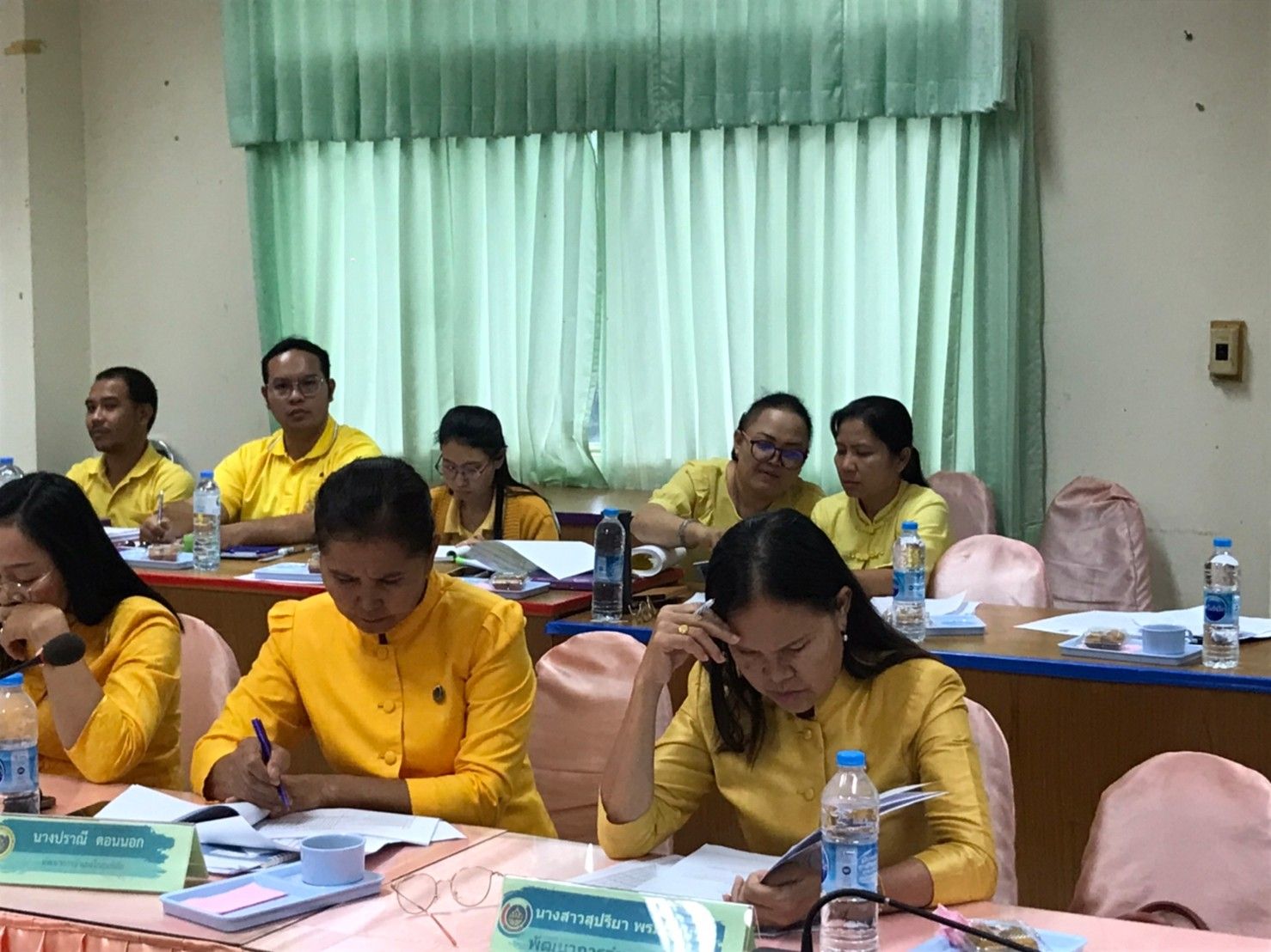 พช.มหาสารคาม ประชุมประจำเดือนสำนักงานพัฒนาชุมชนจังหวัดมหาสารคาม ครั้งที่ 7/2567