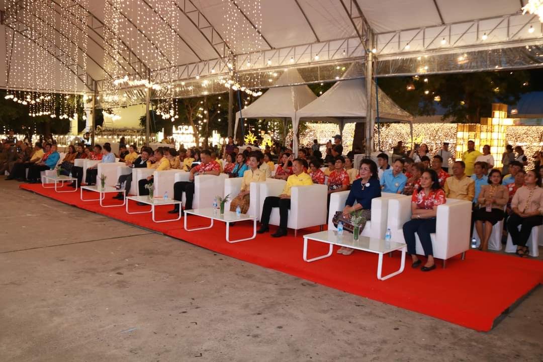 พช.มหาสารคาม ร่วมเปิดงานมหกรรมอาหาร“ร้อยแก่นสารสินธุ์”