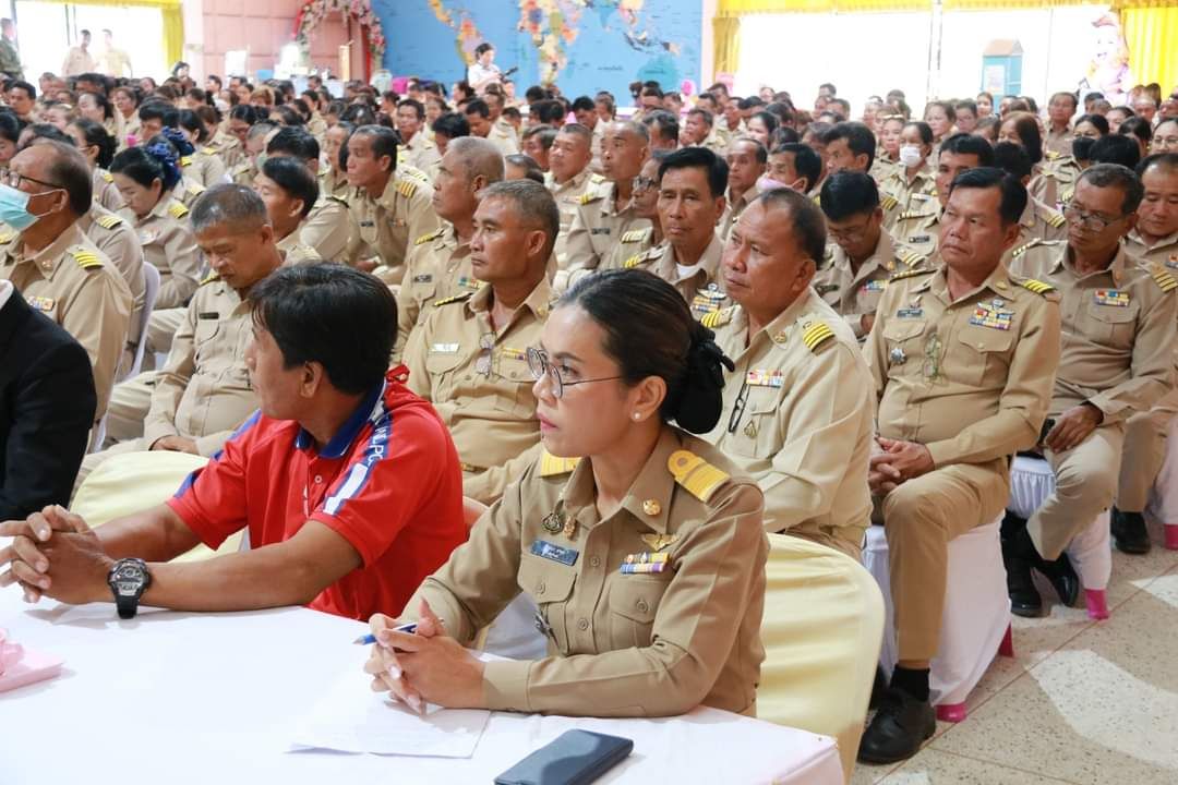 พช.มหาสารคาม ร่วมกิจกรรม ผู้ว่าฯ พบปะและมอบนโยบาย อำเภอเชียงยืน