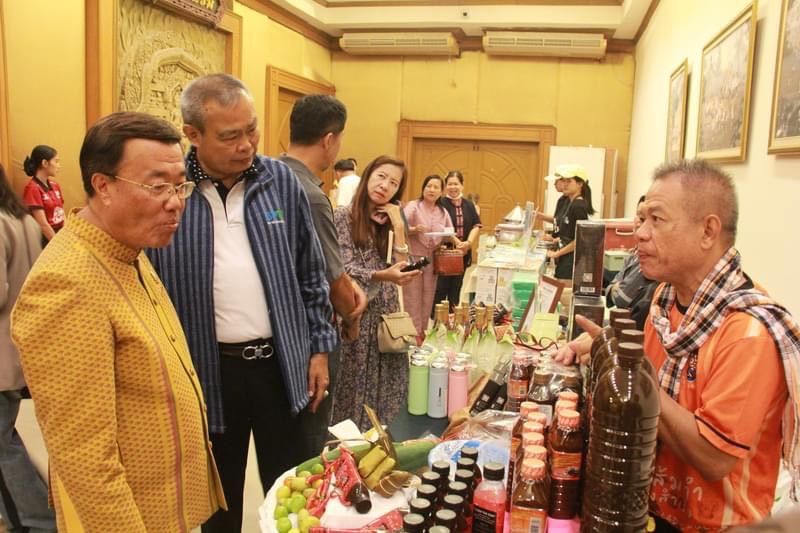 พช.มหาสารคาม ร่วมพิธีเปิดโครงการ “Scale Up สู่ ตลาดใหญ่ ไฉไล และ ยั่งยืนกว่าเดิม”
