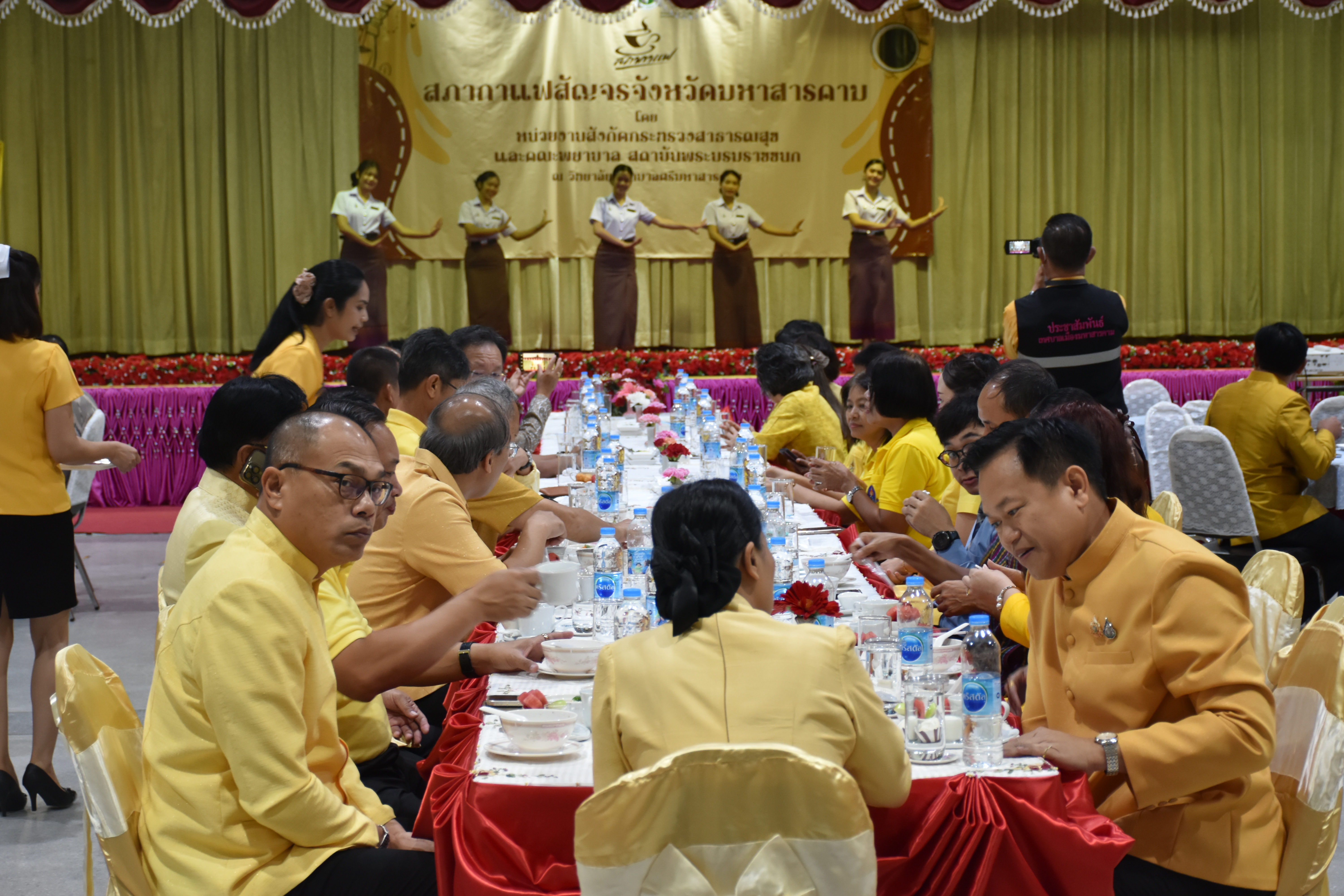 พช.มหาสารคาม ร่วมกิจกรรมโครงการพบปะแลกเปลี่ยนความคิดเห็นและสร้างความสามัคคี (สภากาแฟ)