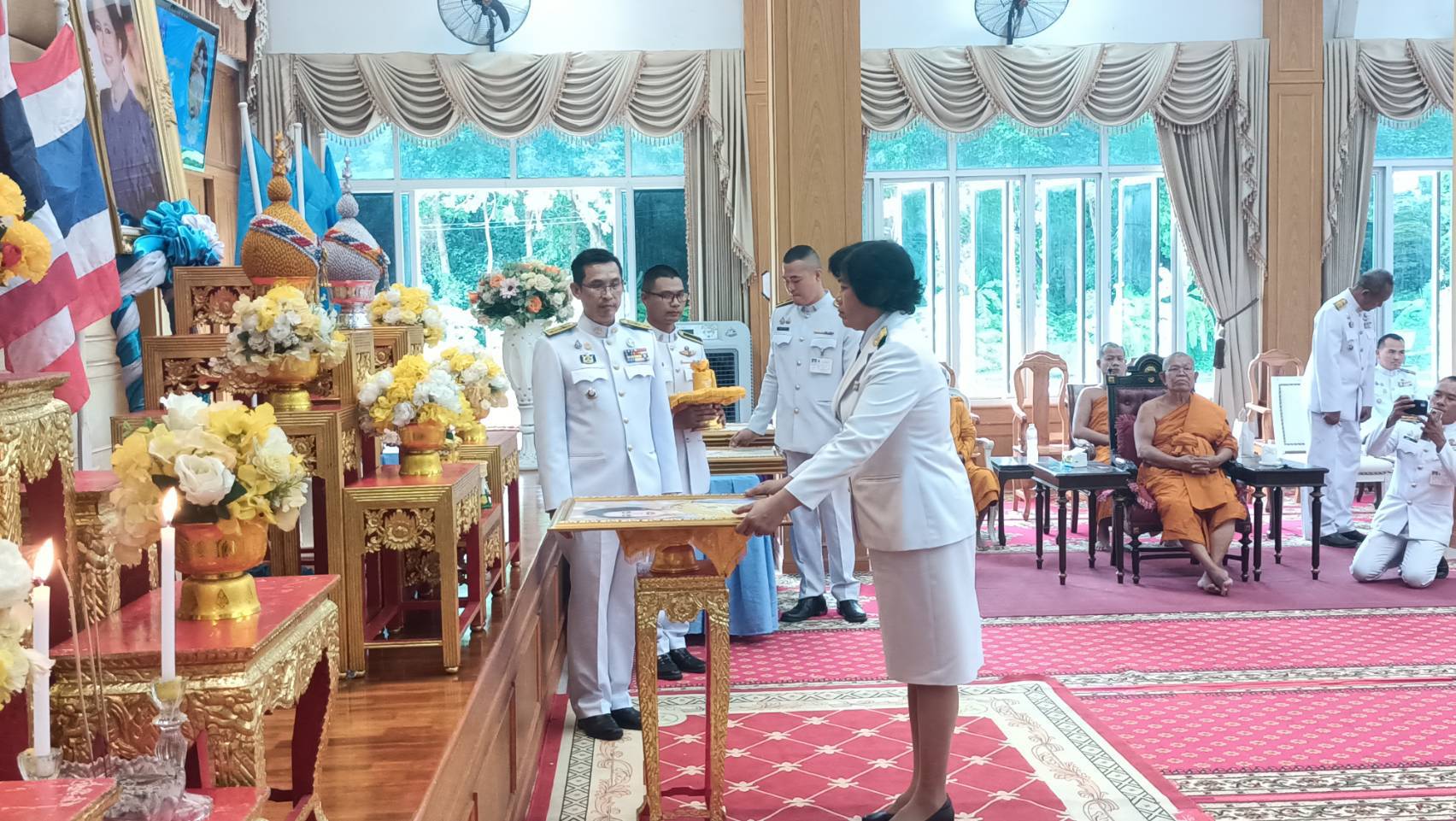 ⭐พช.มหาสารคาม✨      👉จัดพิธีมอบเงินพระราชทานขวัญถุงกองทุนแม่ของแผ่นดิน ประจำปี 2567 และบรมพระฉายาลักษณ์ สมเด็จพระนางเจ้าสิริกิติ์ พระบรมราชินีนาถ พระบรมราชชนนีพันปีหลวง