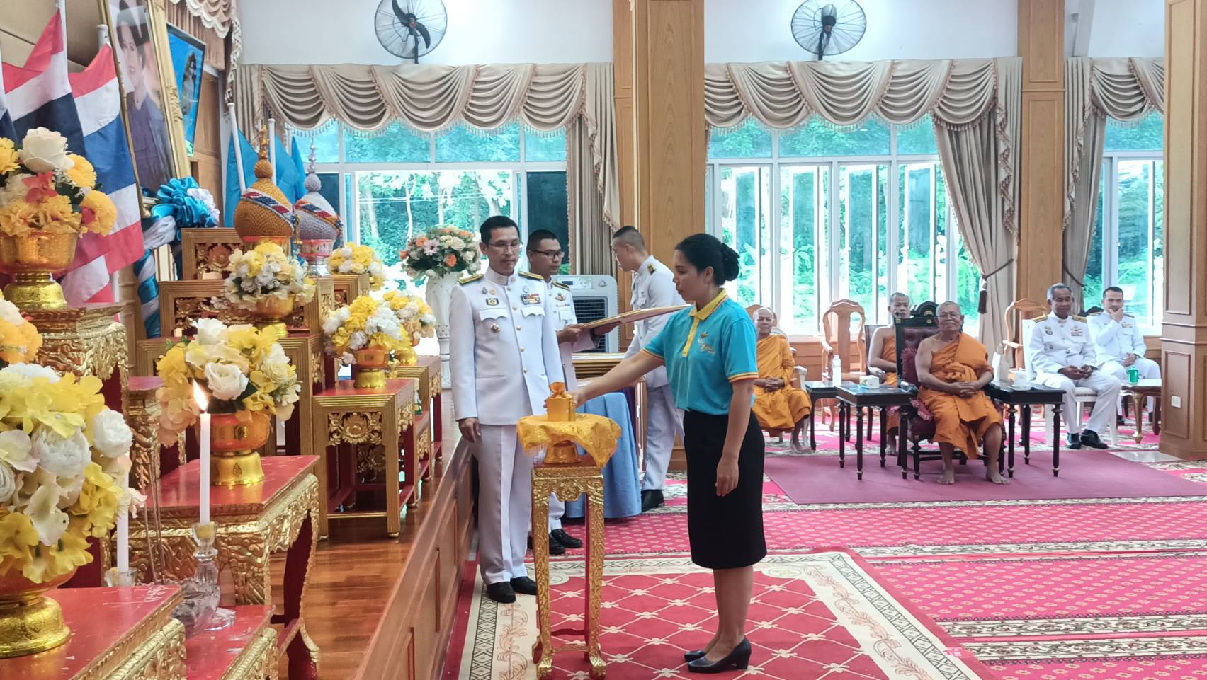 ⭐พช.มหาสารคาม✨      👉จัดพิธีมอบเงินพระราชทานขวัญถุงกองทุนแม่ของแผ่นดิน ประจำปี 2567 และบรมพระฉายาลักษณ์ สมเด็จพระนางเจ้าสิริกิติ์ พระบรมราชินีนาถ พระบรมราชชนนีพันปีหลวง