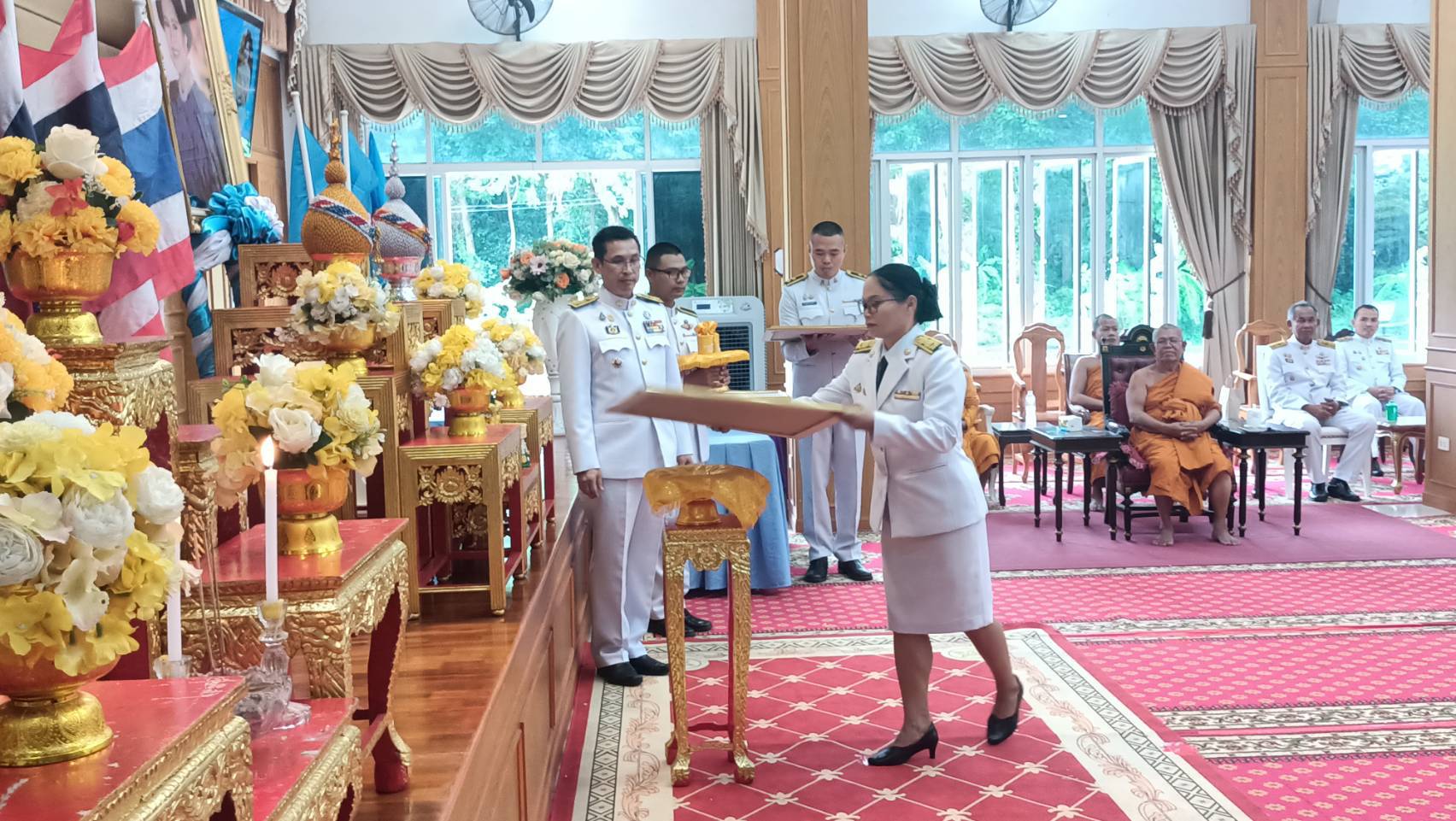 ⭐พช.มหาสารคาม✨      👉จัดพิธีมอบเงินพระราชทานขวัญถุงกองทุนแม่ของแผ่นดิน ประจำปี 2567 และบรมพระฉายาลักษณ์ สมเด็จพระนางเจ้าสิริกิติ์ พระบรมราชินีนาถ พระบรมราชชนนีพันปีหลวง