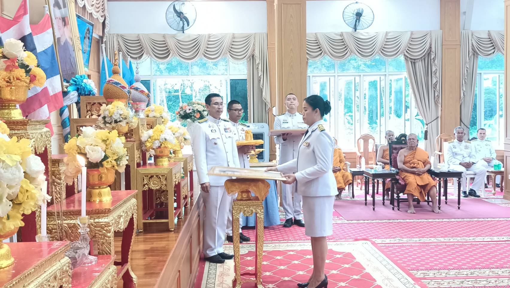 ⭐พช.มหาสารคาม✨      👉จัดพิธีมอบเงินพระราชทานขวัญถุงกองทุนแม่ของแผ่นดิน ประจำปี 2567 และบรมพระฉายาลักษณ์ สมเด็จพระนางเจ้าสิริกิติ์ พระบรมราชินีนาถ พระบรมราชชนนีพันปีหลวง