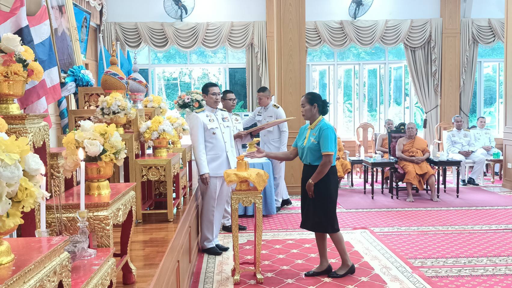 ⭐พช.มหาสารคาม✨      👉จัดพิธีมอบเงินพระราชทานขวัญถุงกองทุนแม่ของแผ่นดิน ประจำปี 2567 และบรมพระฉายาลักษณ์ สมเด็จพระนางเจ้าสิริกิติ์ พระบรมราชินีนาถ พระบรมราชชนนีพันปีหลวง