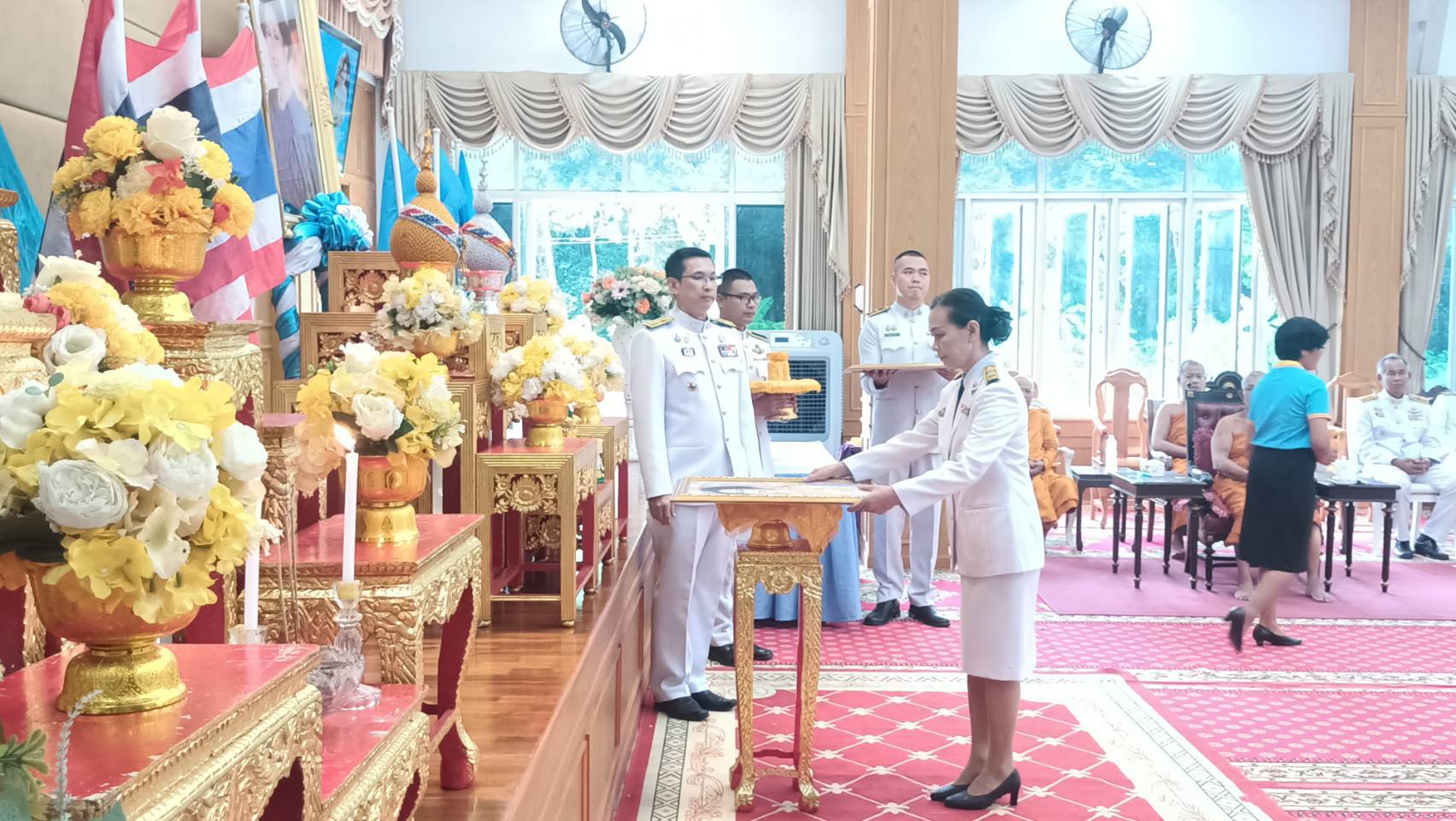 ⭐พช.มหาสารคาม✨      👉จัดพิธีมอบเงินพระราชทานขวัญถุงกองทุนแม่ของแผ่นดิน ประจำปี 2567 และบรมพระฉายาลักษณ์ สมเด็จพระนางเจ้าสิริกิติ์ พระบรมราชินีนาถ พระบรมราชชนนีพันปีหลวง