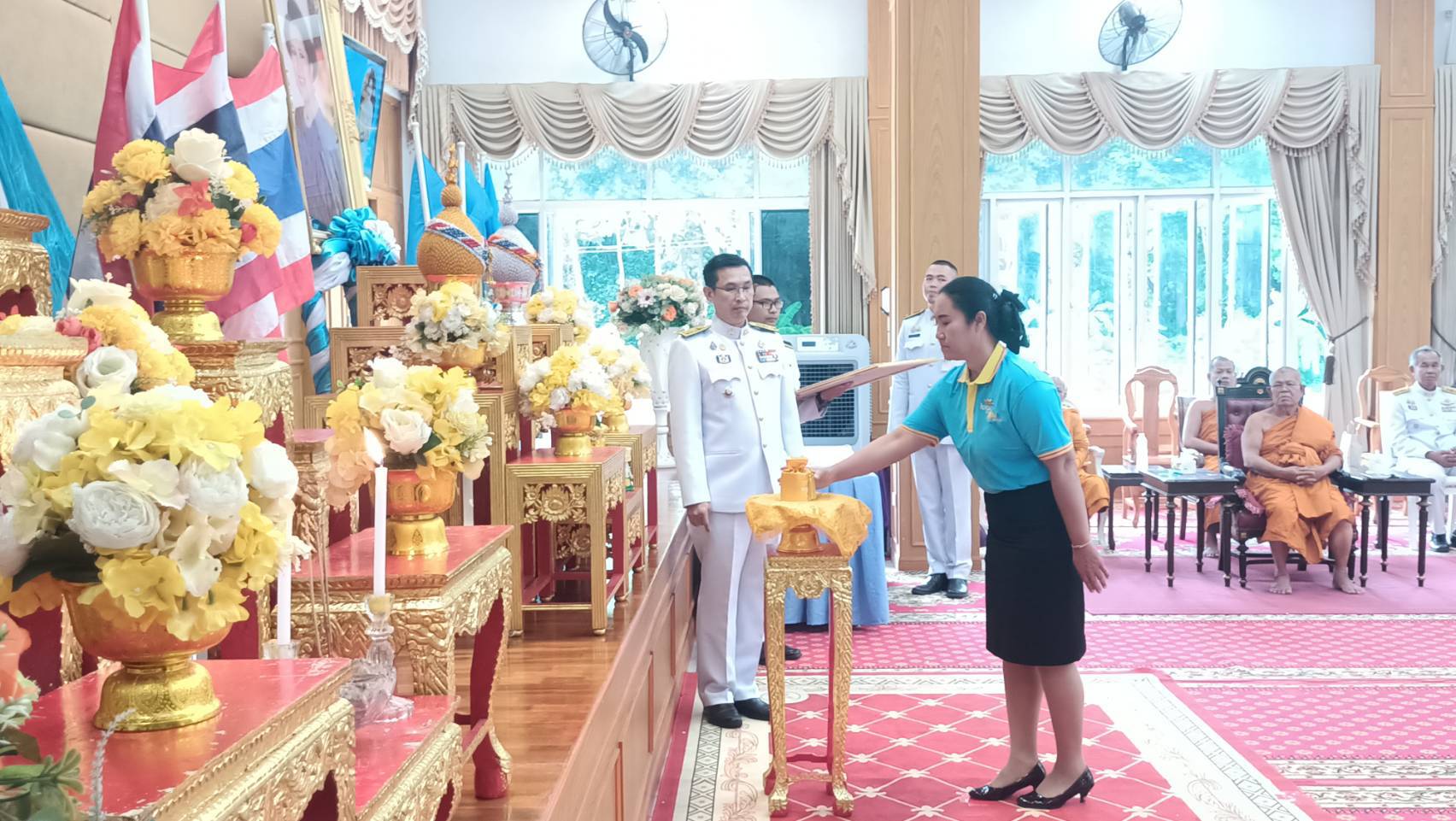 ⭐พช.มหาสารคาม✨      👉จัดพิธีมอบเงินพระราชทานขวัญถุงกองทุนแม่ของแผ่นดิน ประจำปี 2567 และบรมพระฉายาลักษณ์ สมเด็จพระนางเจ้าสิริกิติ์ พระบรมราชินีนาถ พระบรมราชชนนีพันปีหลวง
