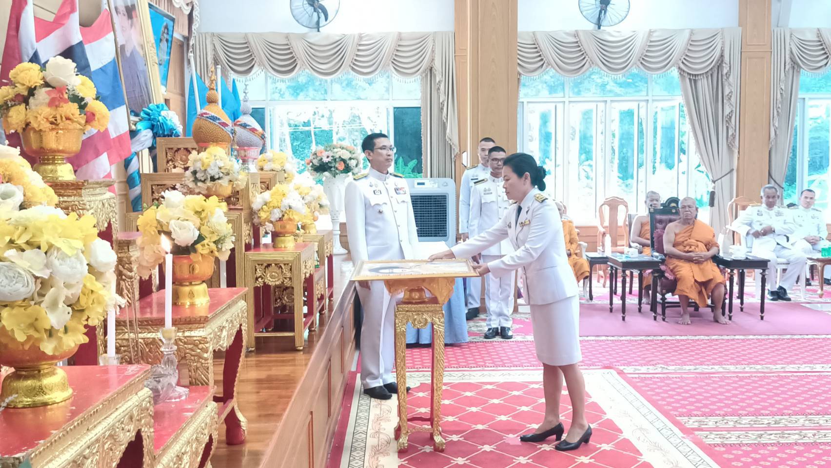 ⭐พช.มหาสารคาม✨      👉จัดพิธีมอบเงินพระราชทานขวัญถุงกองทุนแม่ของแผ่นดิน ประจำปี 2567 และบรมพระฉายาลักษณ์ สมเด็จพระนางเจ้าสิริกิติ์ พระบรมราชินีนาถ พระบรมราชชนนีพันปีหลวง