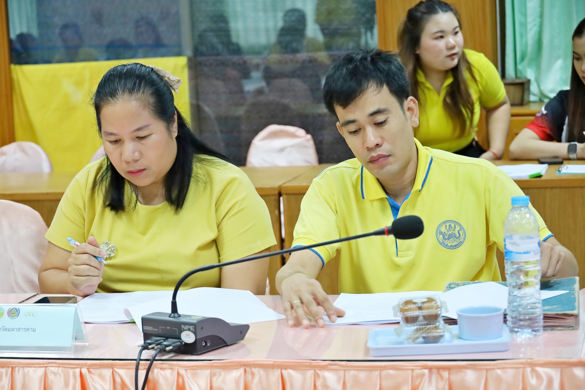 🌟พช.มหาสารคาม🌟 ประชุมคณะกรรมการและคณะทำงานคัดสรรสุดยอดหนึ่งตำบล หนึ่งผลิตภัณฑ์ไทย ปี พ.ศ.2567 จังหวัดมหาสารคาม