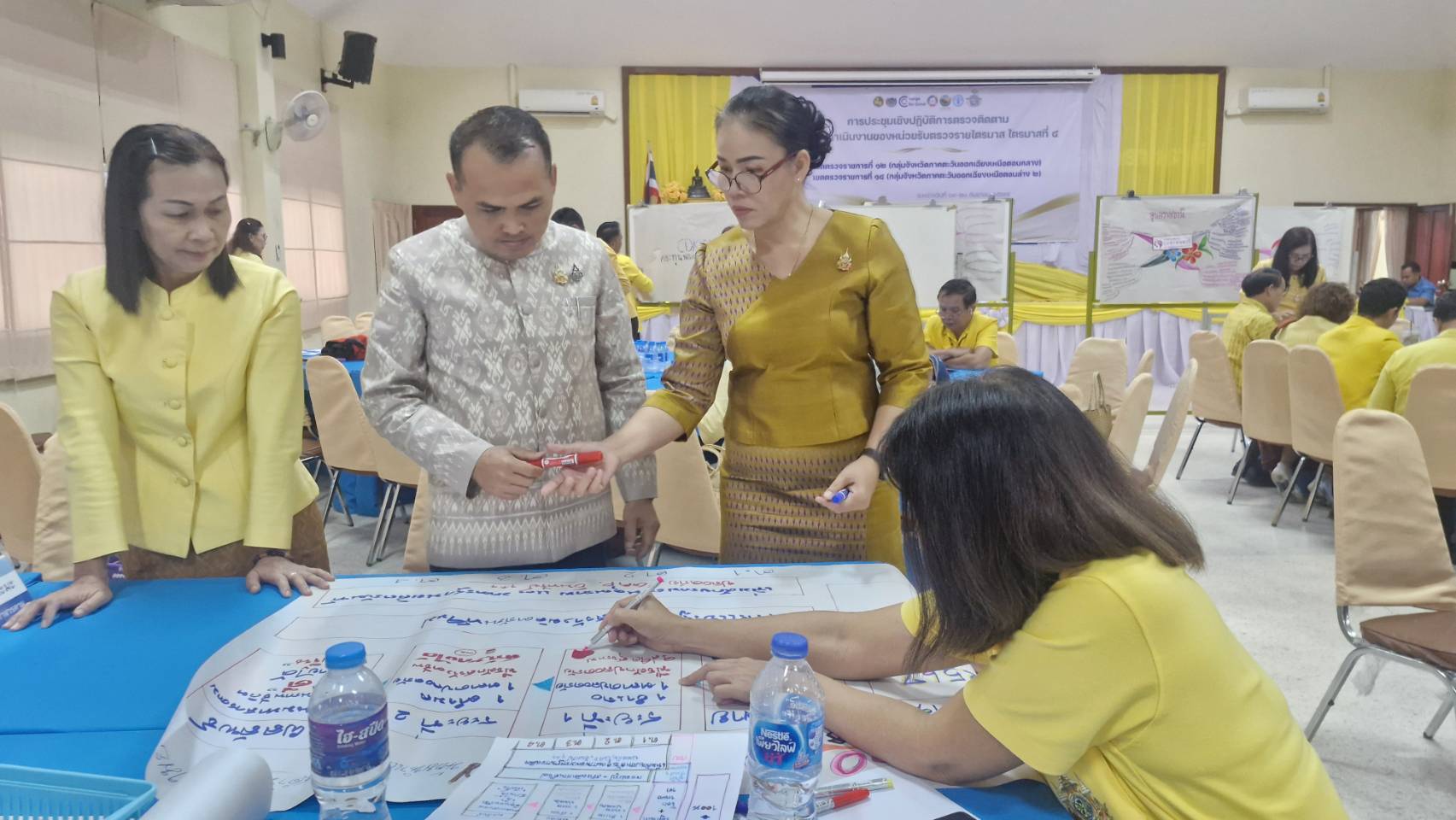 # พช.มหาสารคาม เข้าร่วมโครงการประชุมเชิงปฏิบัติการการตรวจติดตามผลการดำเนินงานของหน่วยรับตรวจรายไตรมาส ไตรมาสที่ ๔ เป็นวันที่ 2