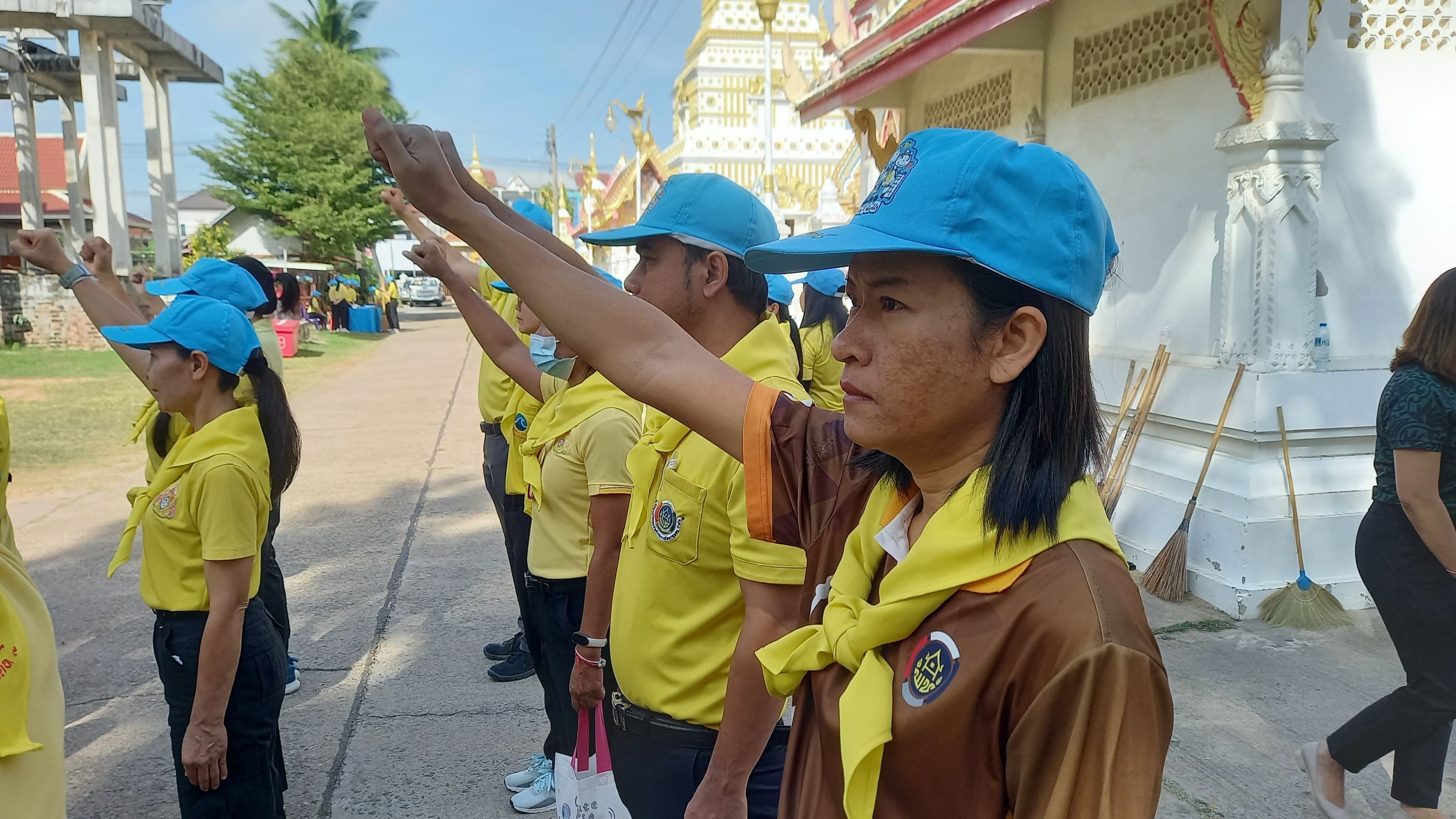 🌟พช.มหาสารคาม🌟 ร่วมกิจกรรมจิตอาสาในโอกาสวันสำคัญของชาติไทย เนื่องในวันคล้ายวันพระราชสมภพพระบาทสมเด็จพระปรเมนทรมหามหามงกุฏ พระจอมเกล้าเจ้าอยู่หัว 18 ตุลาคม 2567