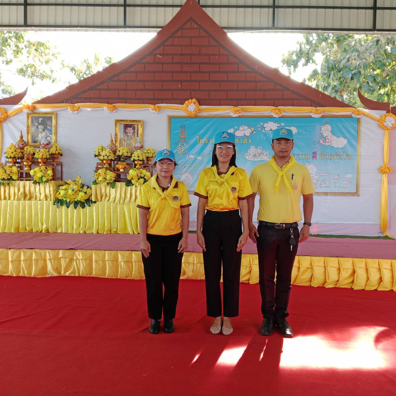 💠พช.จังหวัดมหาสารคาม ร่วมกิจกรรมจิตอาสา ปรับปรุงภูมิทัศน์  เนื่องในวันพระบาทสมเด็จพระมงกุฎเกล้าเจ้าอยู่หัว💠