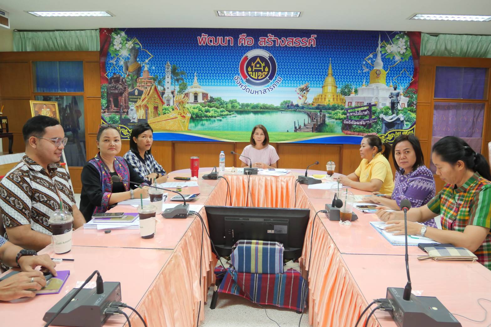💠พช. มหาสารคาม ร่วมประชุมกรมการพัฒนาชุมชน ครั้งที่ 11/2567 ผ่านระบบห้องประชุมออนไลน์ (Video Conference)💠